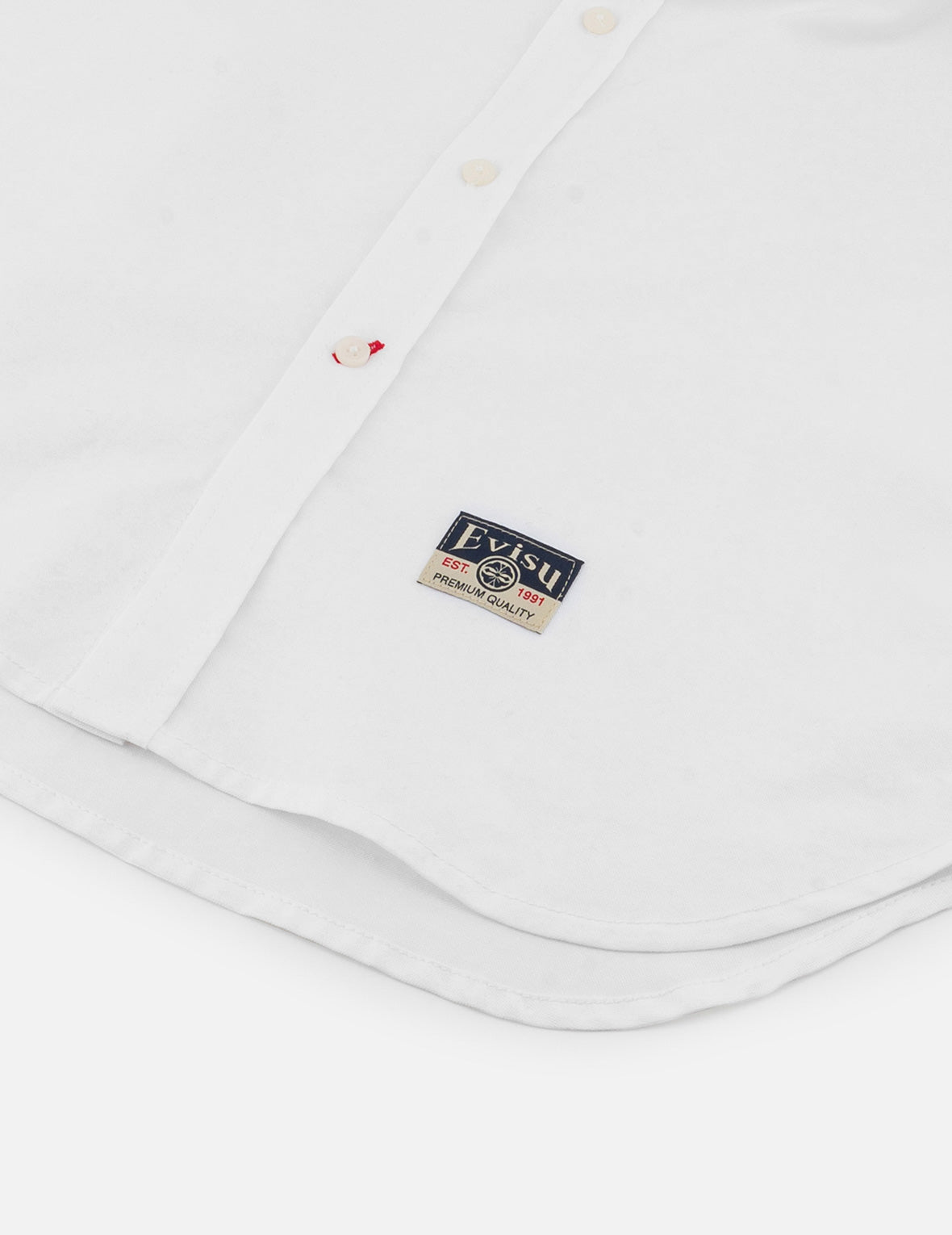 Seagull Embroidery Relax Fit Long Sleeve Oxford Shirt