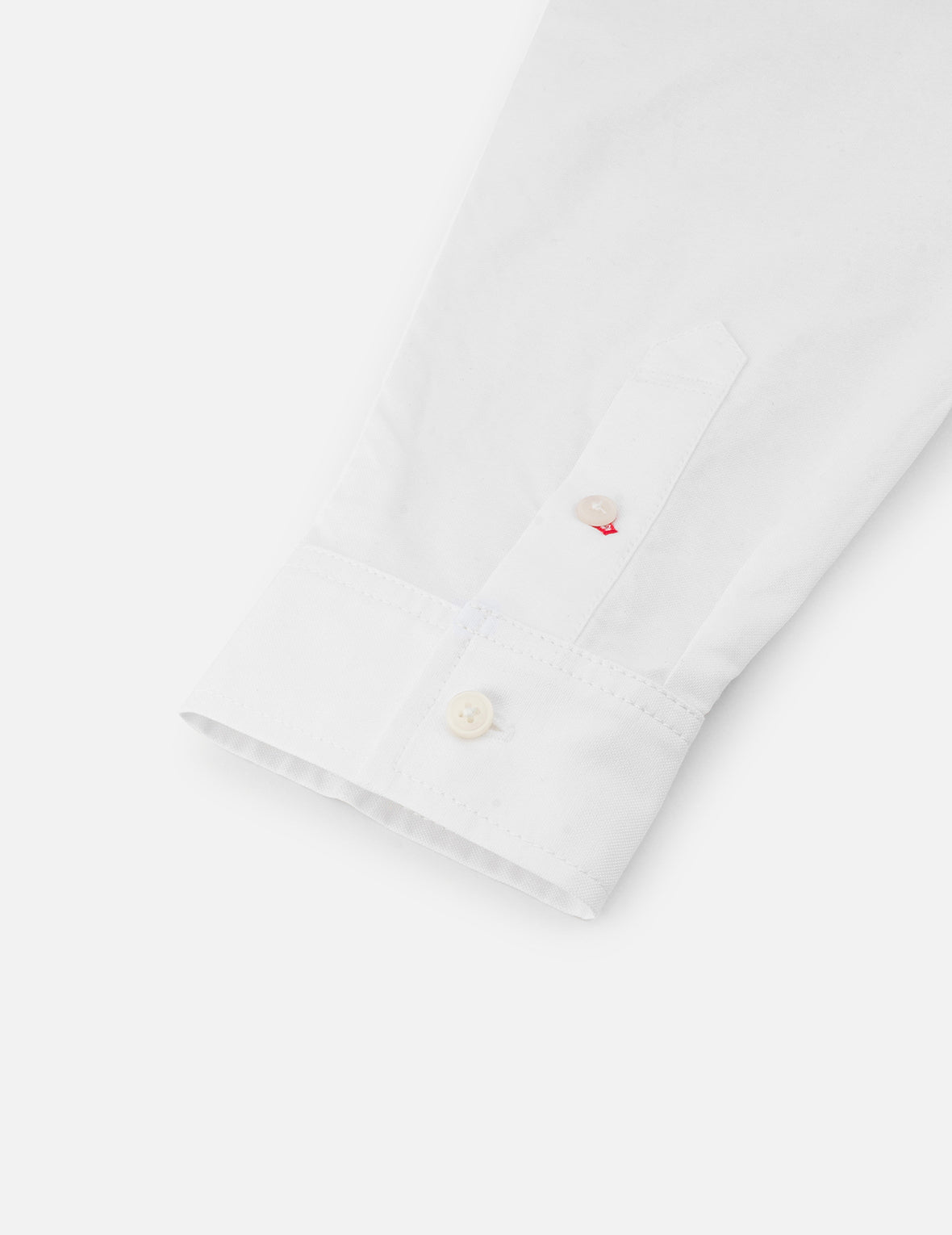Seagull Embroidery Relax Fit Long Sleeve Oxford Shirt