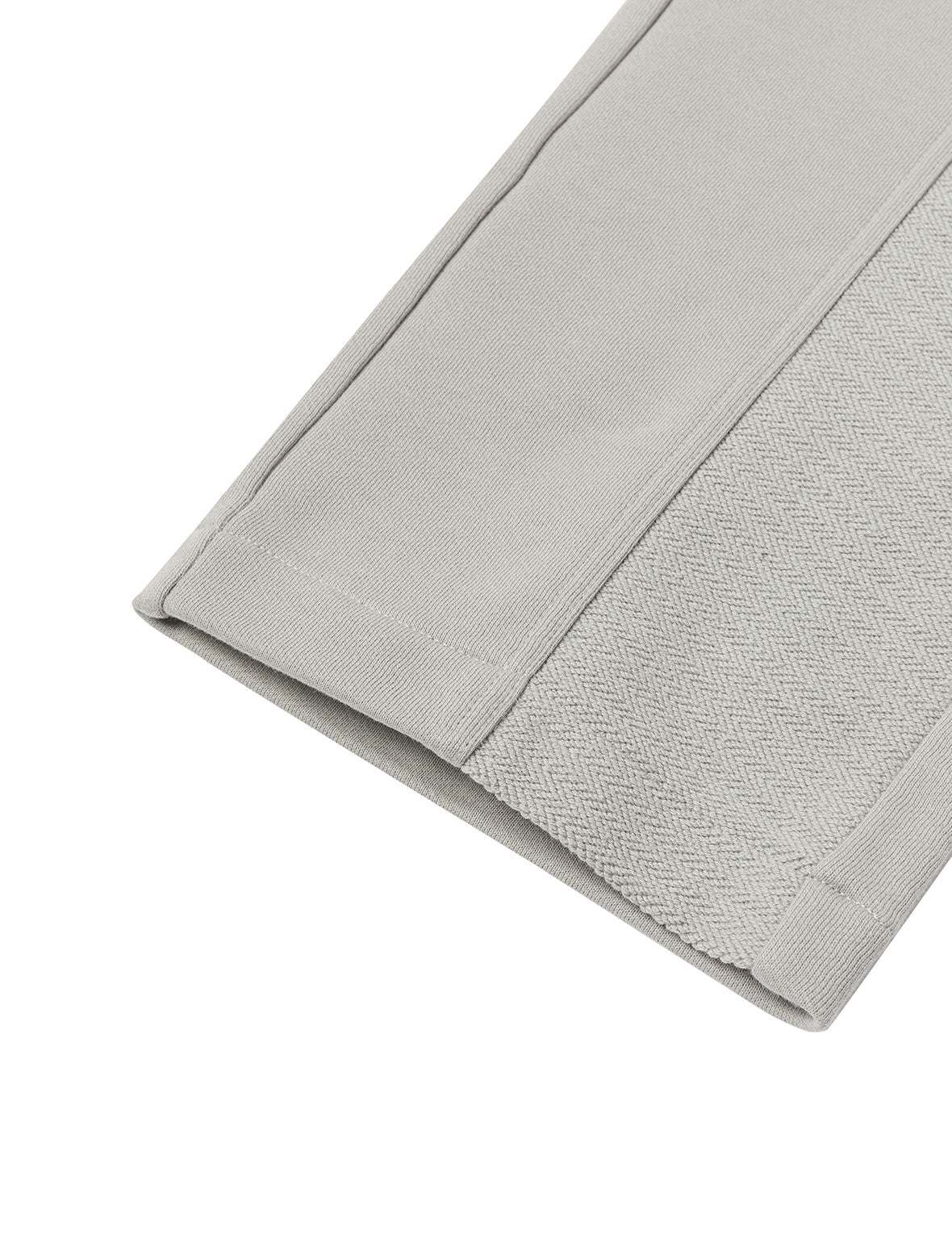 Kamon Appliqué and Fabric Blocking Fashion Fit Sweatpants