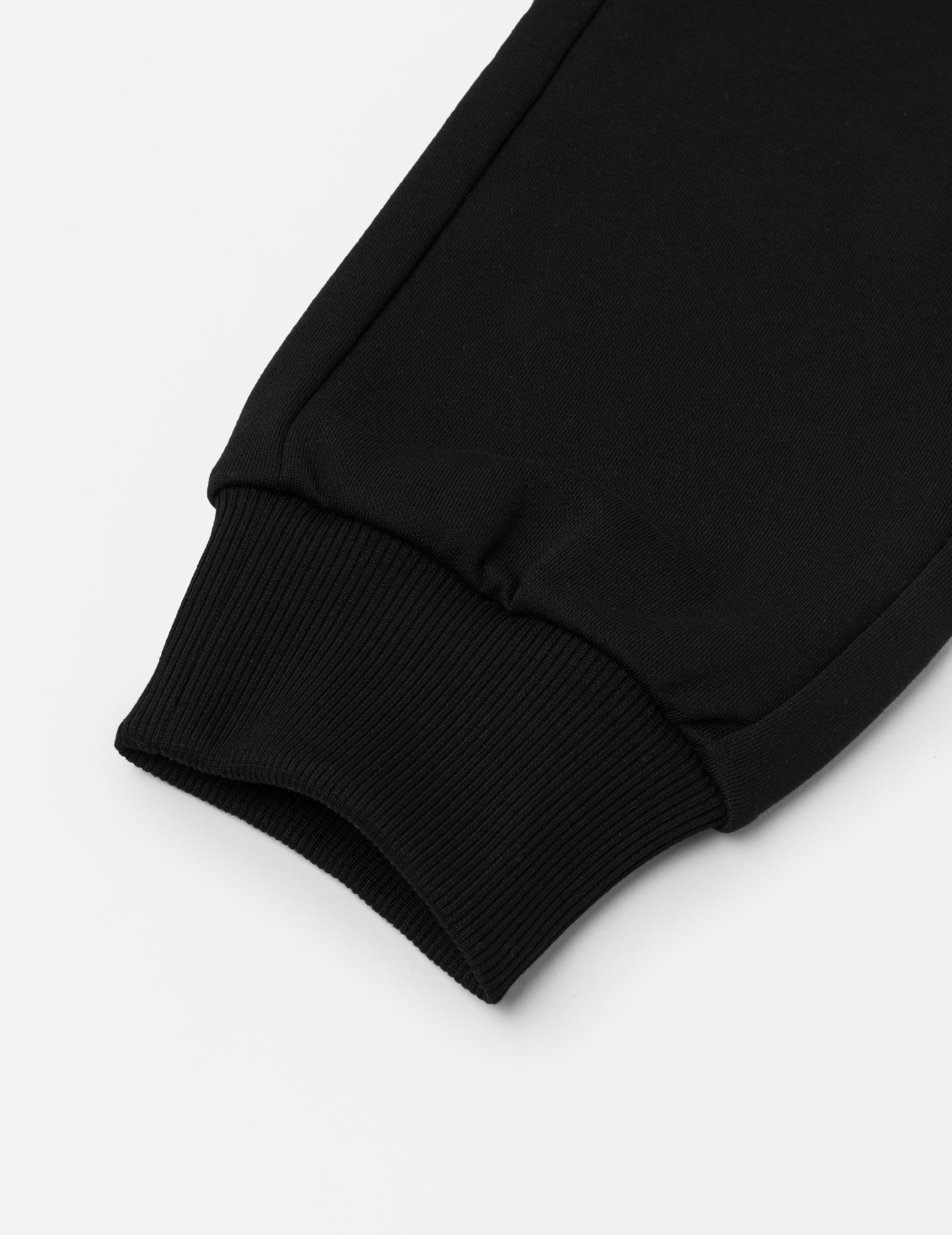 Kamon and Daruma Embroidery Pockets Regular Fit Sweatpants