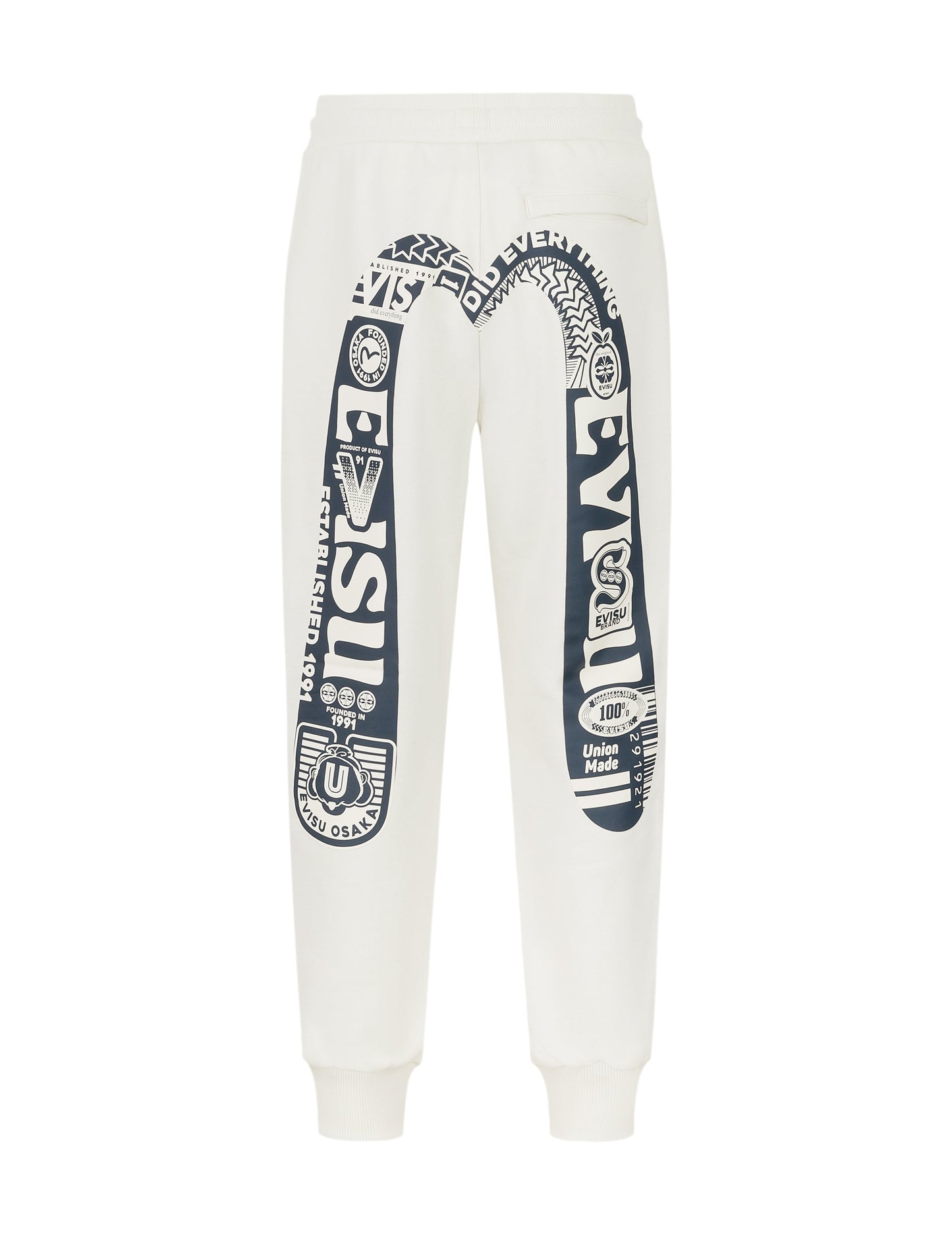 Logo and Daicock Print Relax Fit Sweatpants