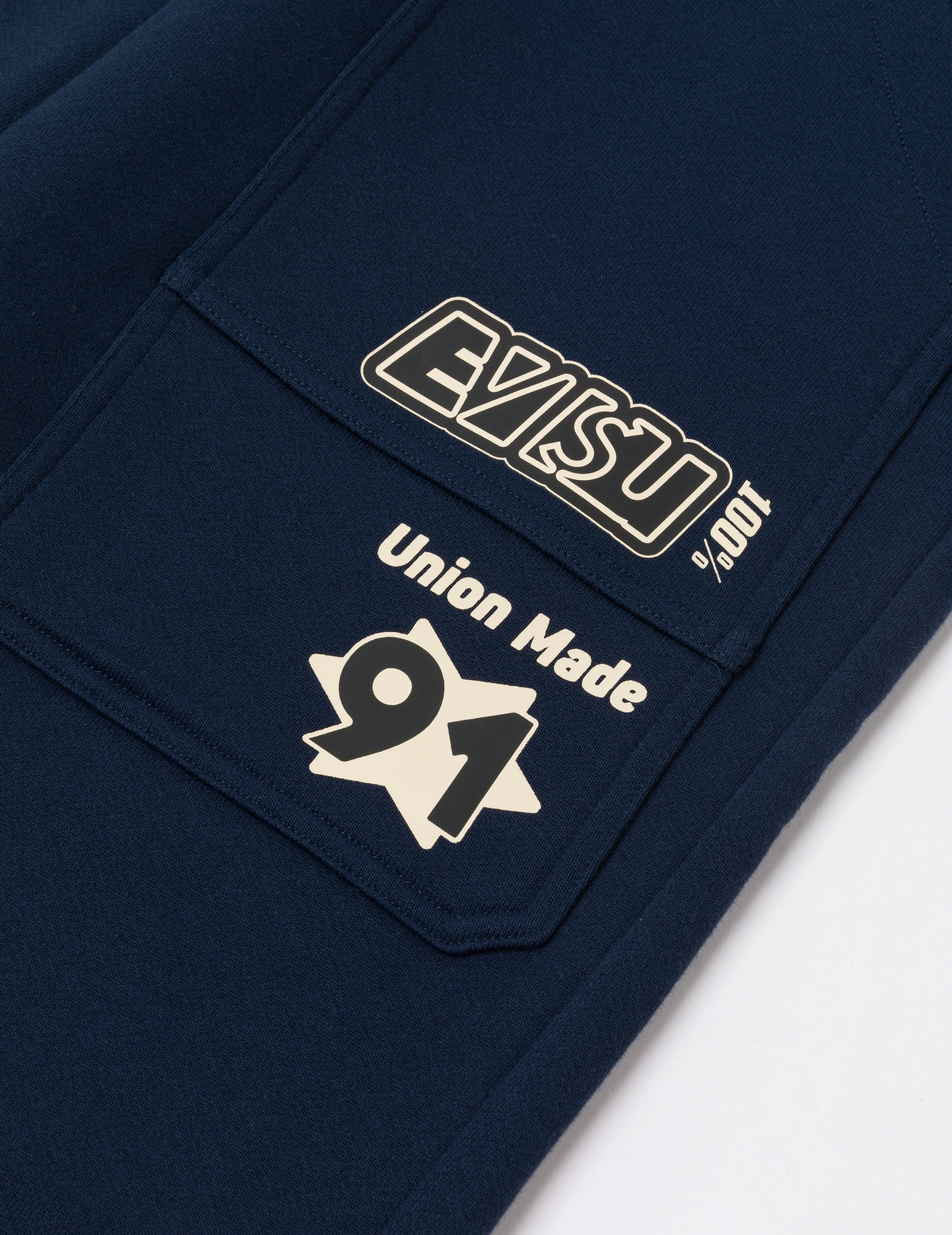 Logo and Daicock Print Relax Fit Sweatpants