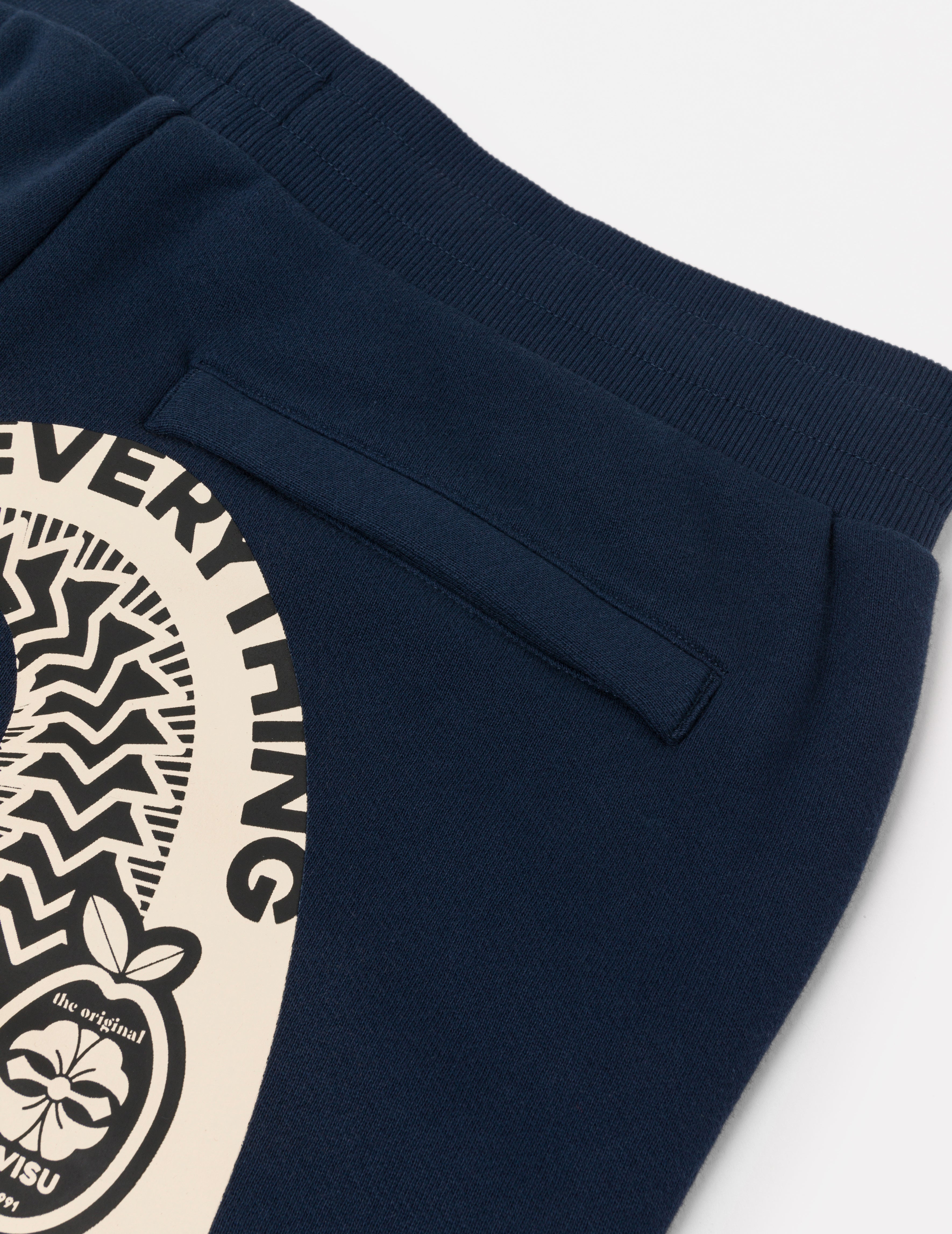 Logo and Daicock Print Relax Fit Sweatpants
