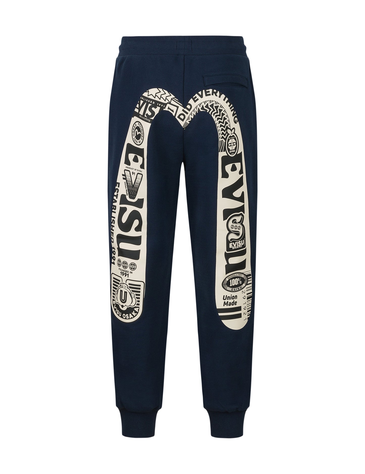 Logo and Daicock Print Relax Fit Sweatpants