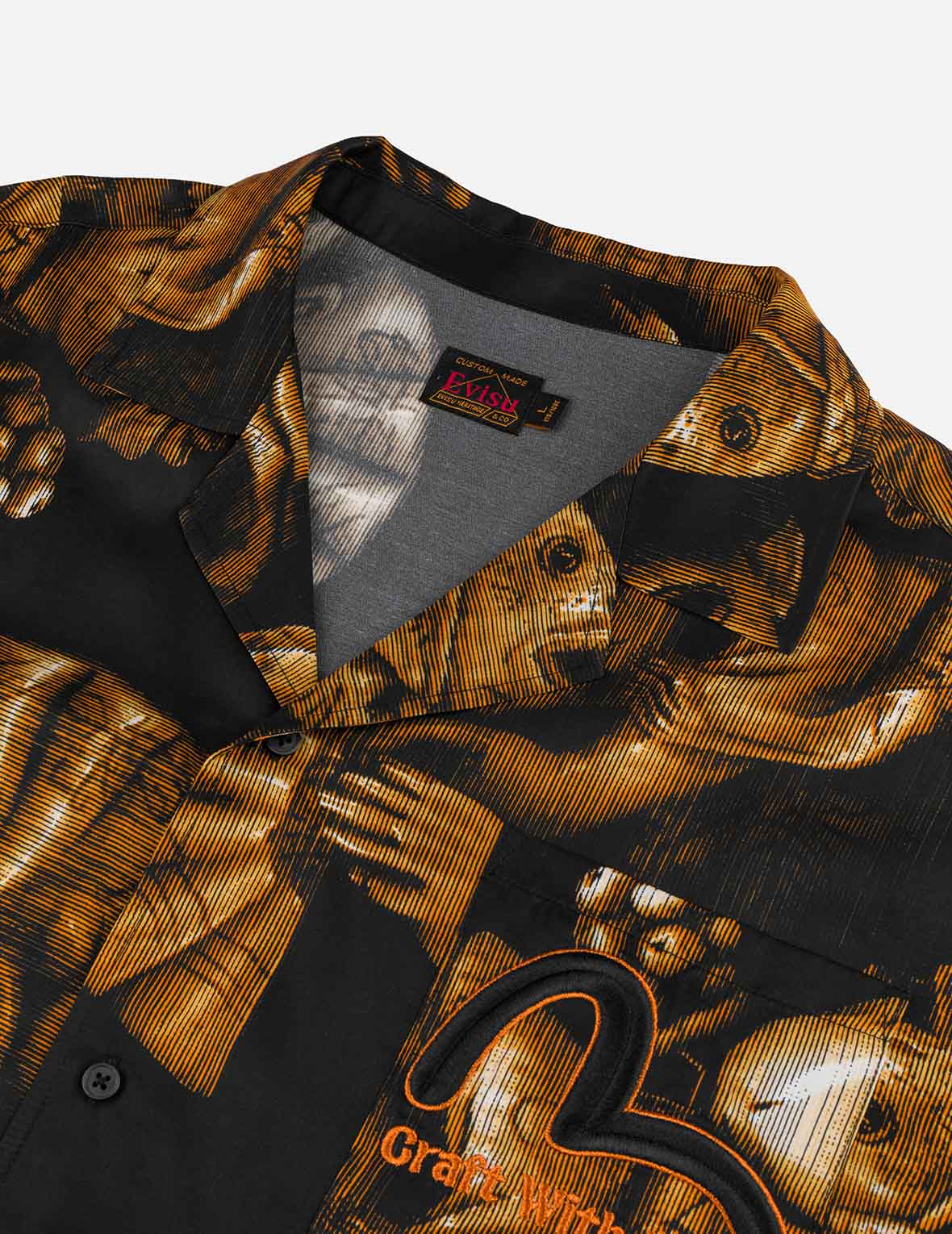 Allover Godhead Print Boxy T-shirt