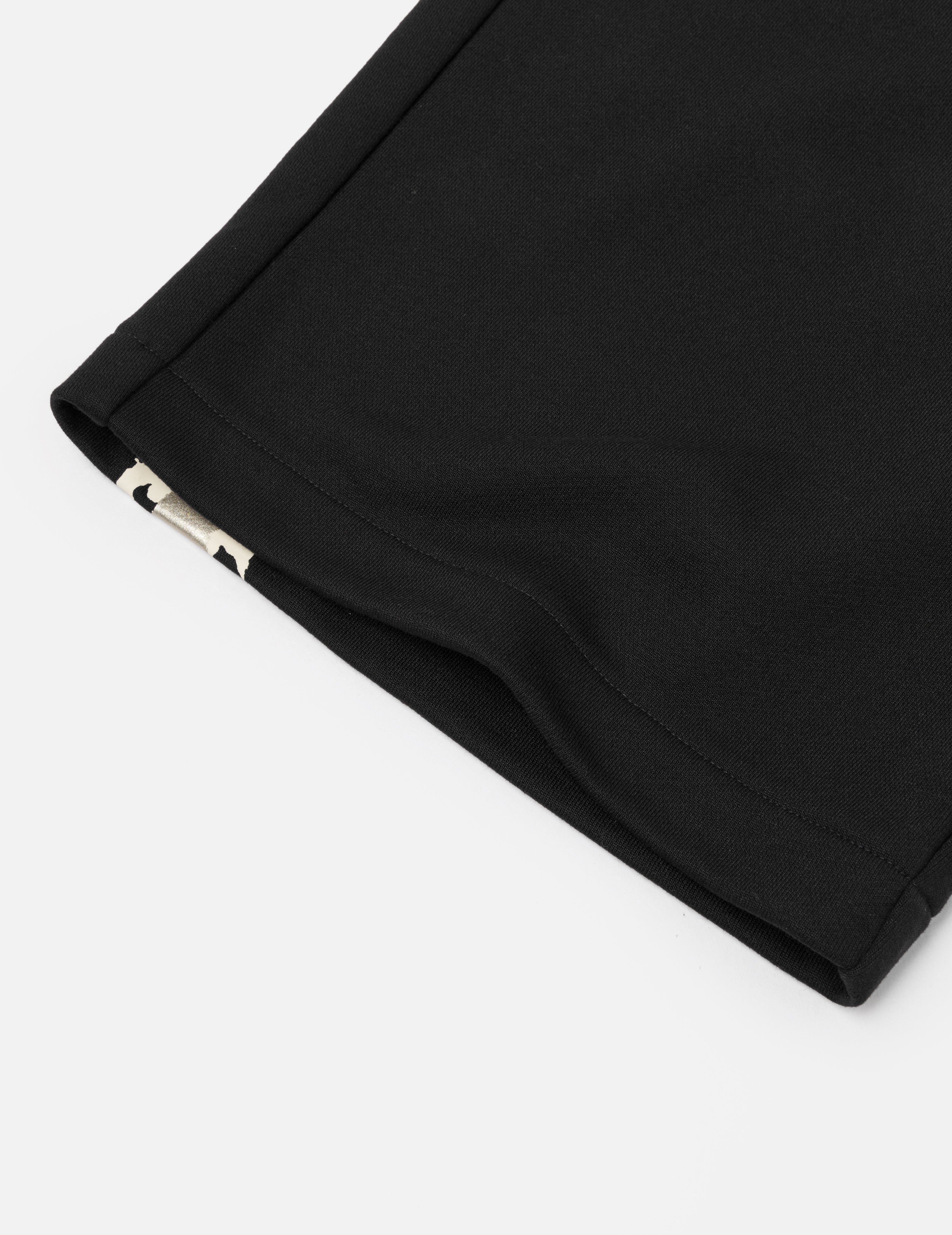 Artistic Brush Daicock Print Regular Fit Sweatshorts