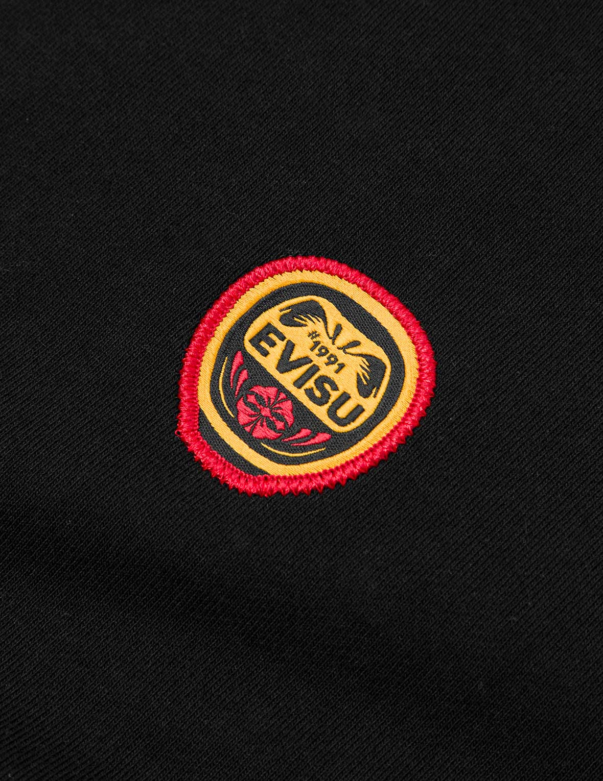 Daruma and Logo Embroidery Relax Fit Sweatshirt