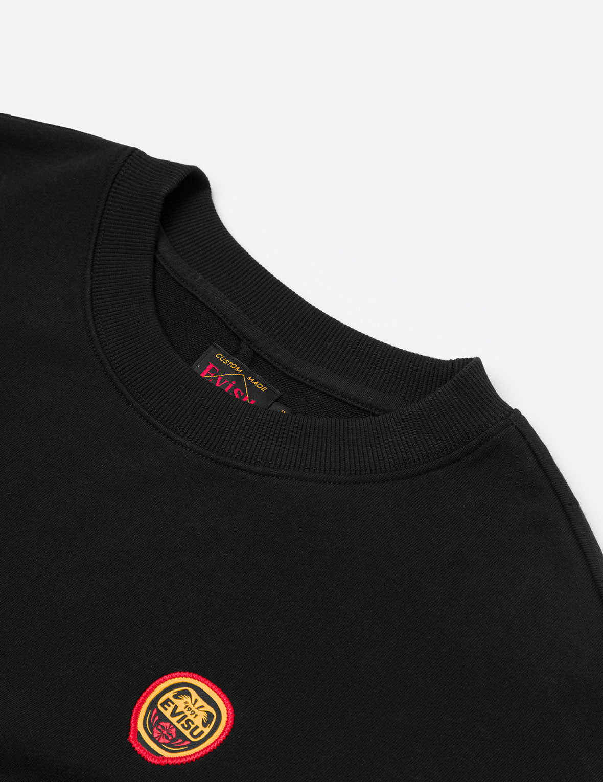 Daruma and Logo Embroidery Relax Fit Sweatshirt