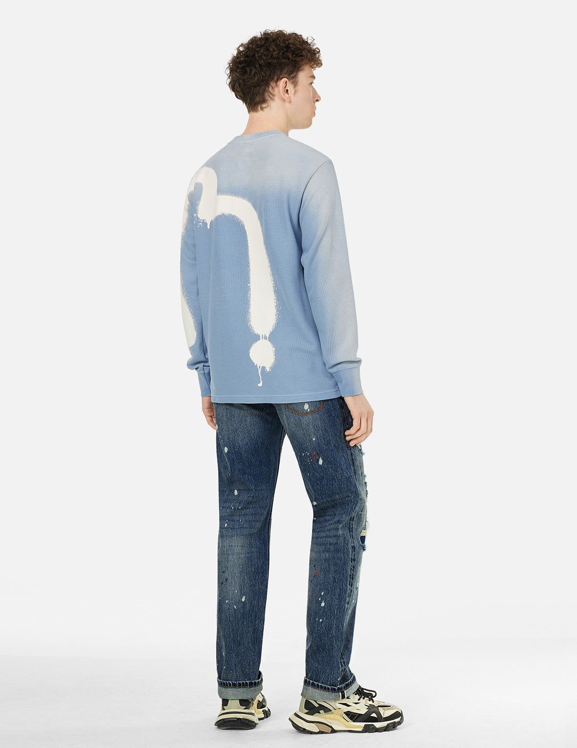 Logo and Daicock print Relax Fit Sweatshirt
