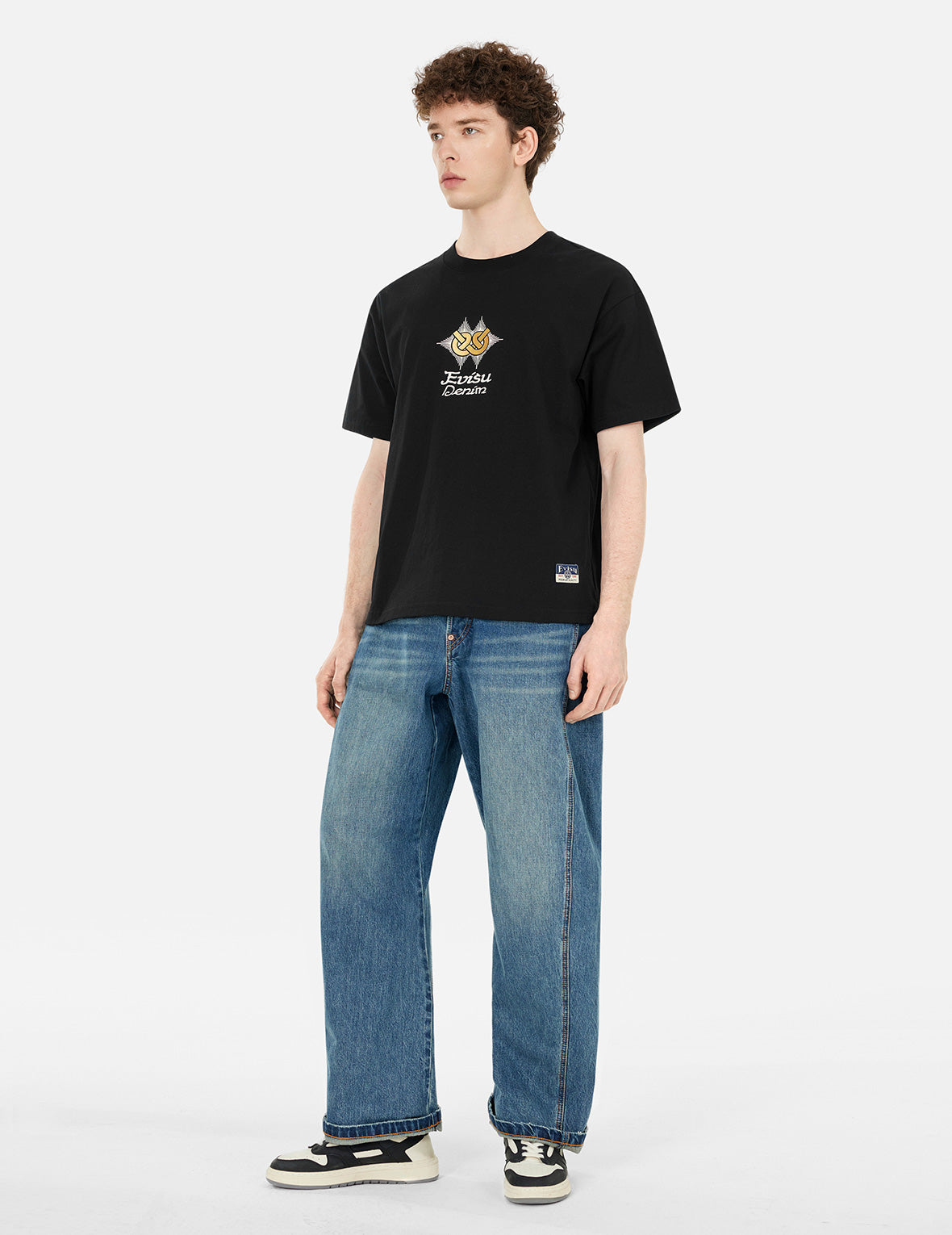 Hakutaku Print Relax Fit T-Shirt