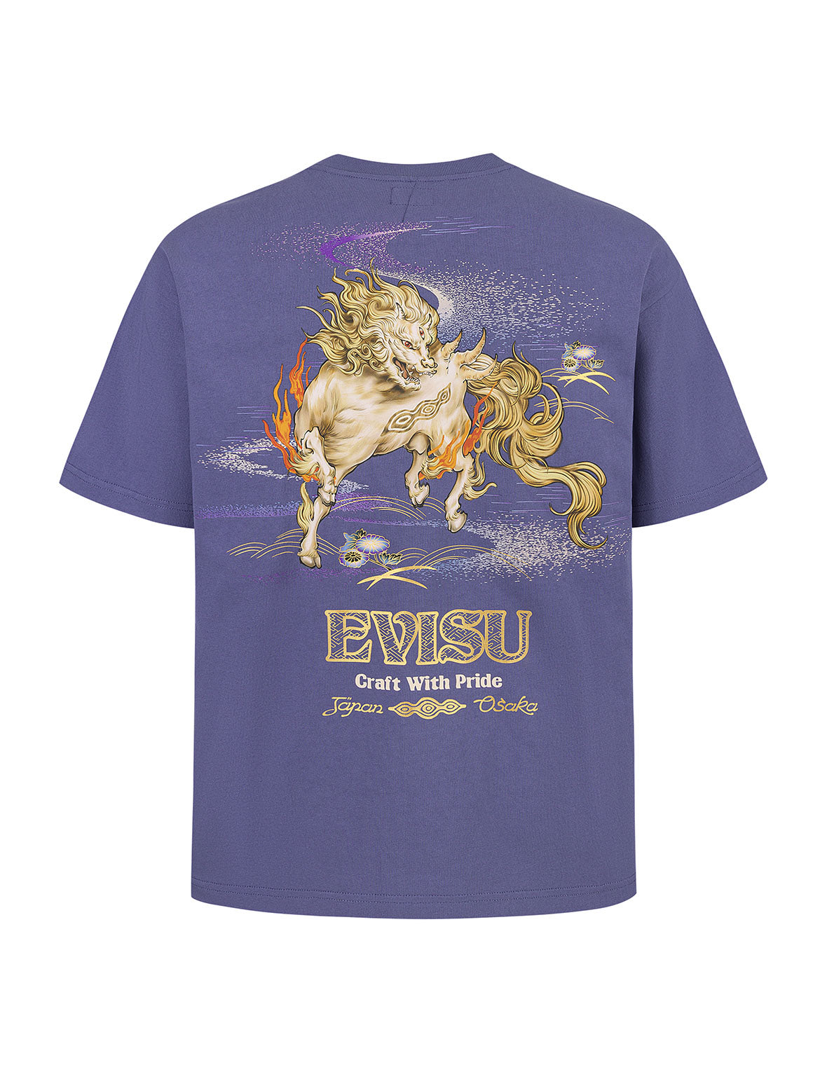 Hakutaku Print Relax Fit T-Shirt