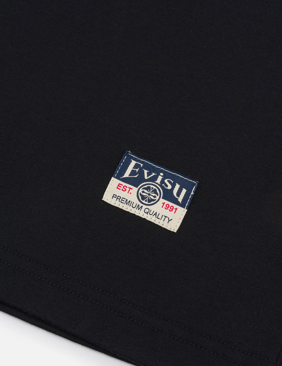 Kamon and Logo Print Relax Fit T-shirt