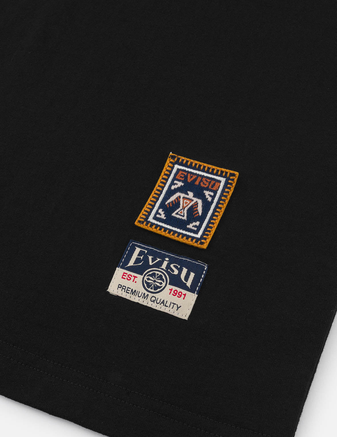 Daruma and Totem Print Relax Fit T-shirt