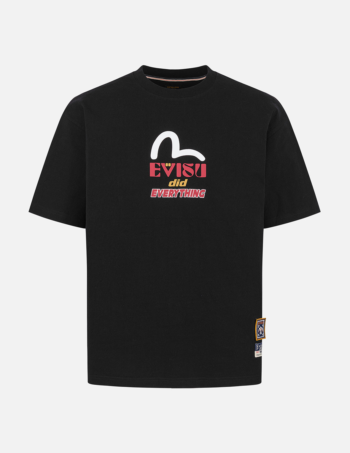 Daruma and Totem Print Relax Fit T-shirt