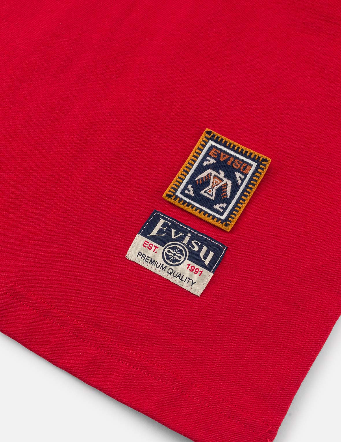 Daruma and Totem Print Relax Fit T-shirt