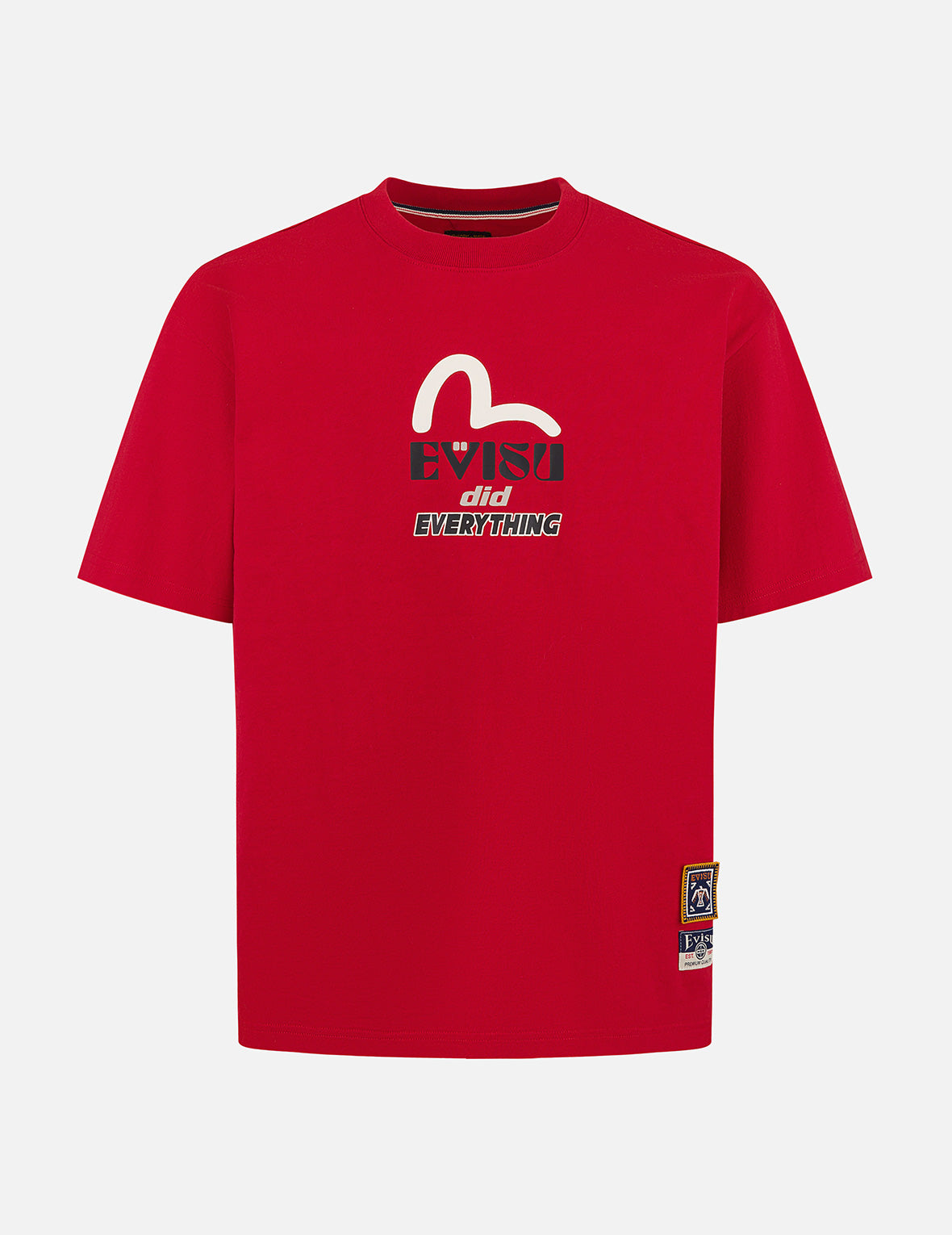 Daruma and Totem Print Relax Fit T-shirt