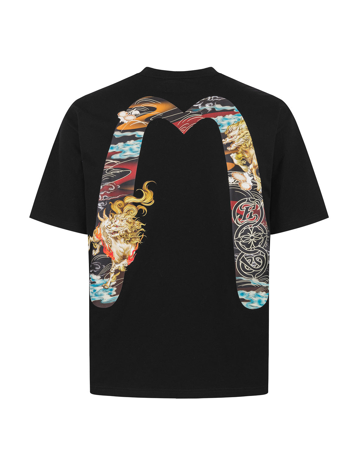 Hakutaku Daicock Print Relax Fit T-shirt