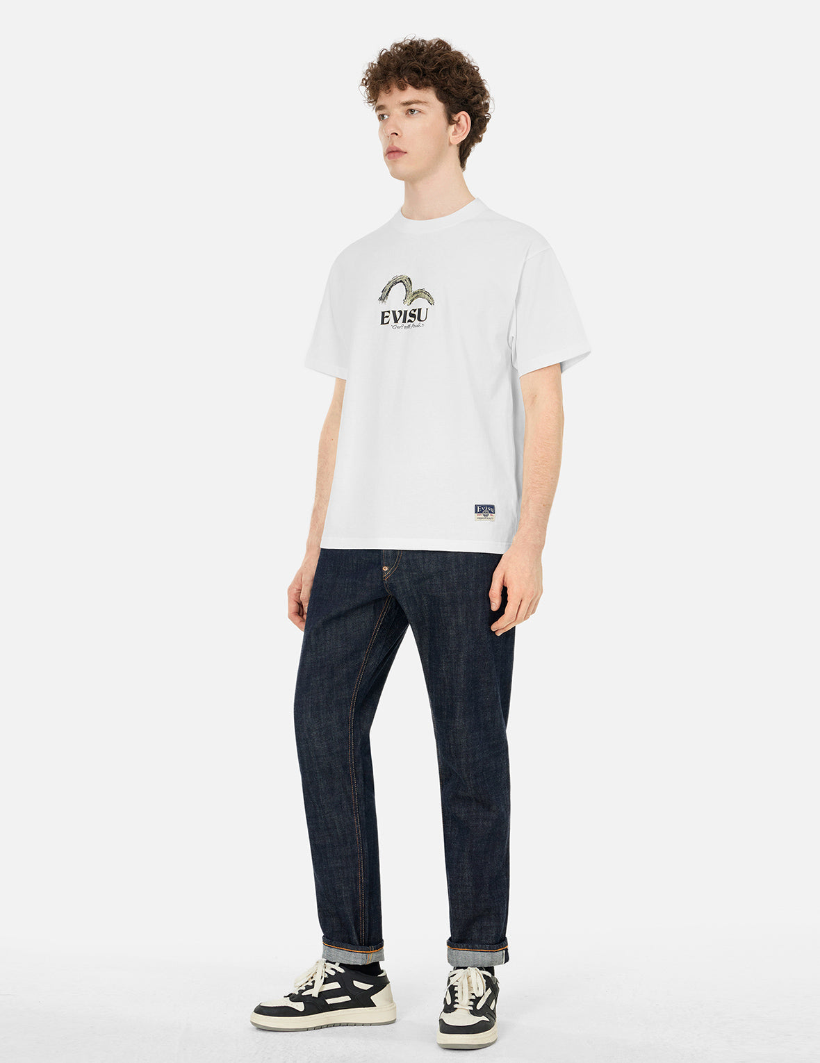 Hakutaku Daicock Print Relax Fit T-shirt