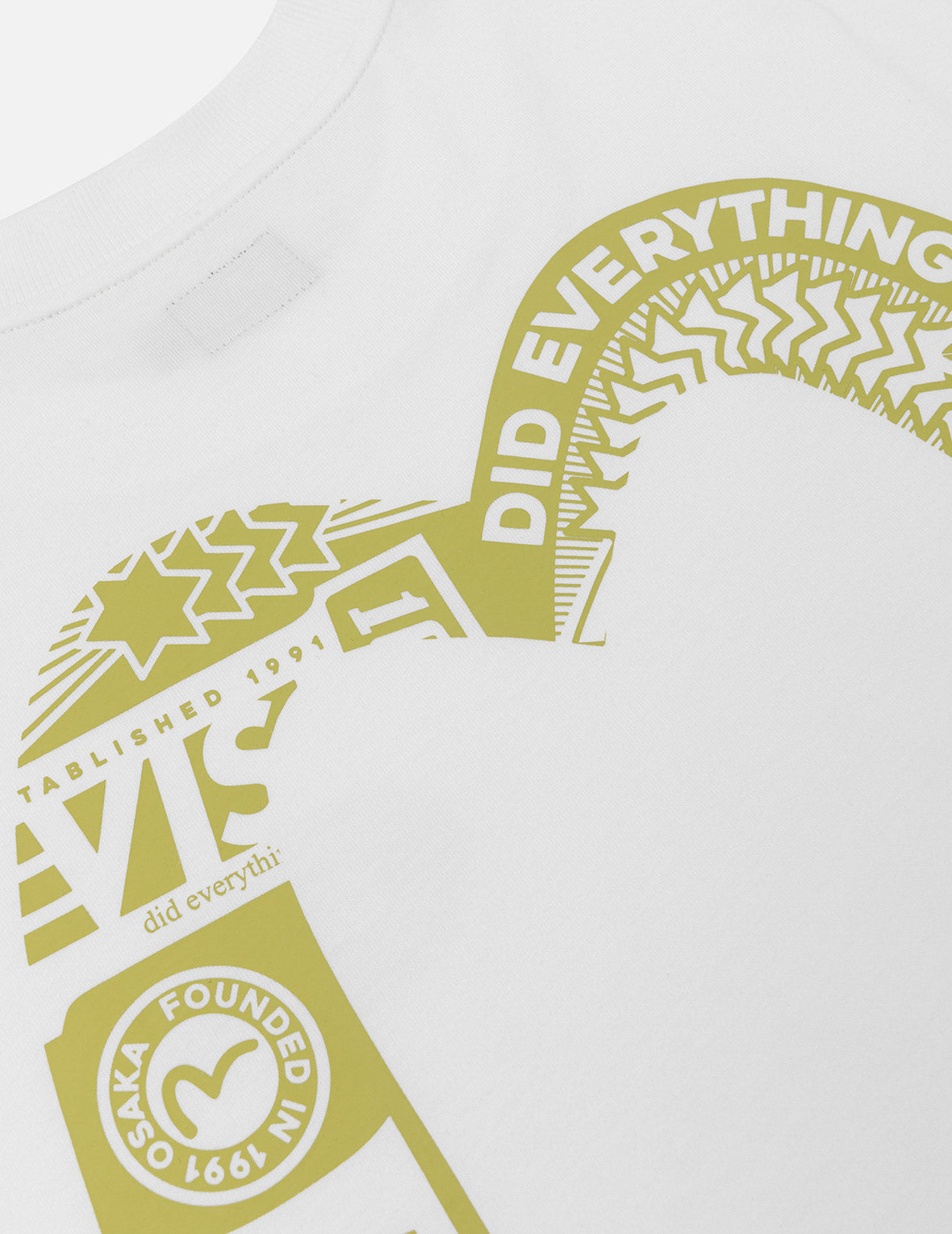 Logo and Daicock Print Loose Fit T-Shirt