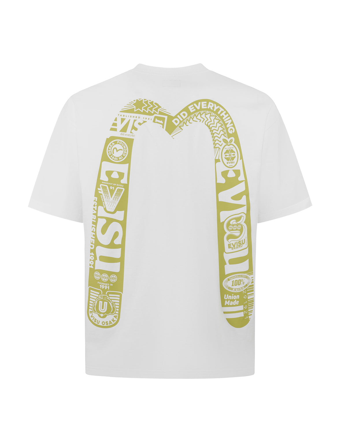 Logo and Daicock Print Loose Fit T-Shirt