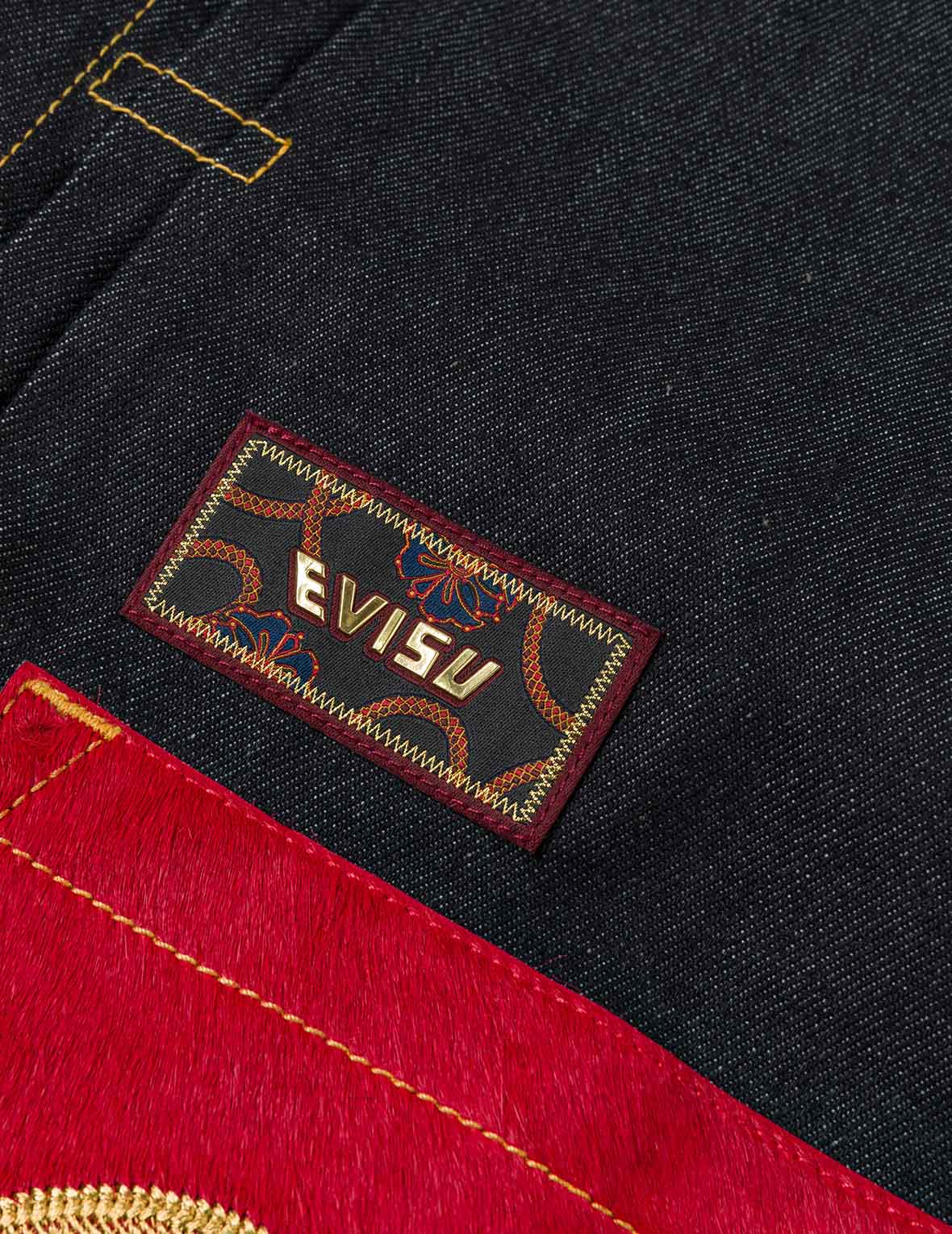 Year Of Horse Embroidery Denim Jacket