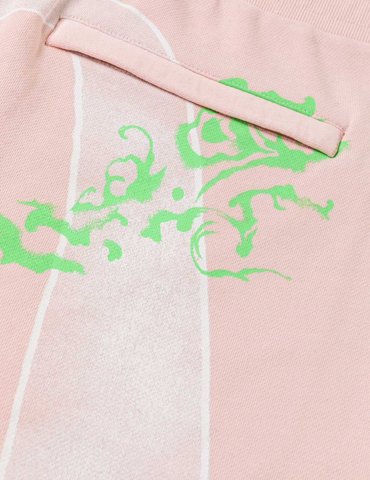 Hand-drawn Daicock Print Sweatshorts