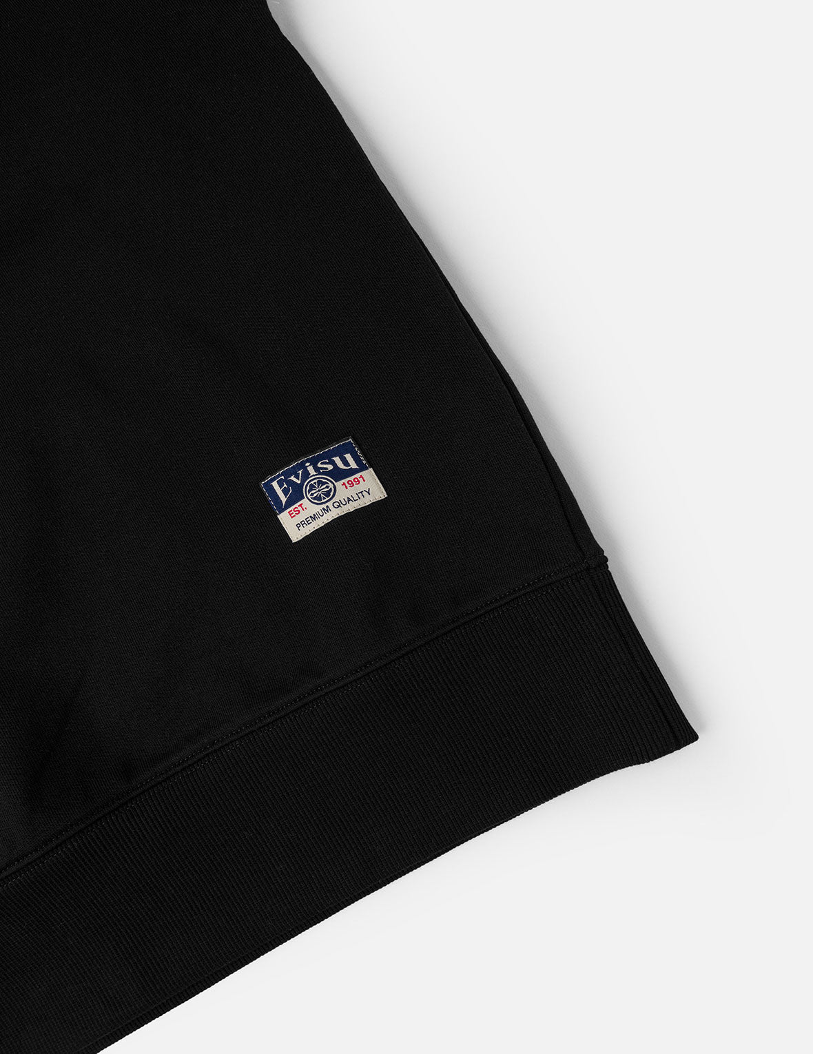 Japanese Print Brocade Pocket Sweatshirt