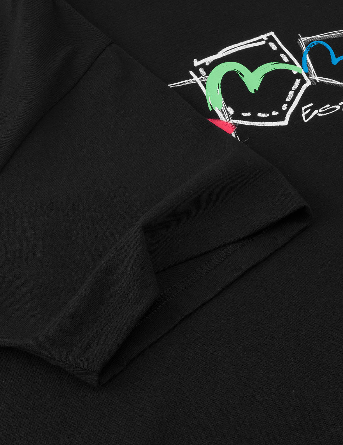 Hand-Drawn Multi-Pocket T-shirt