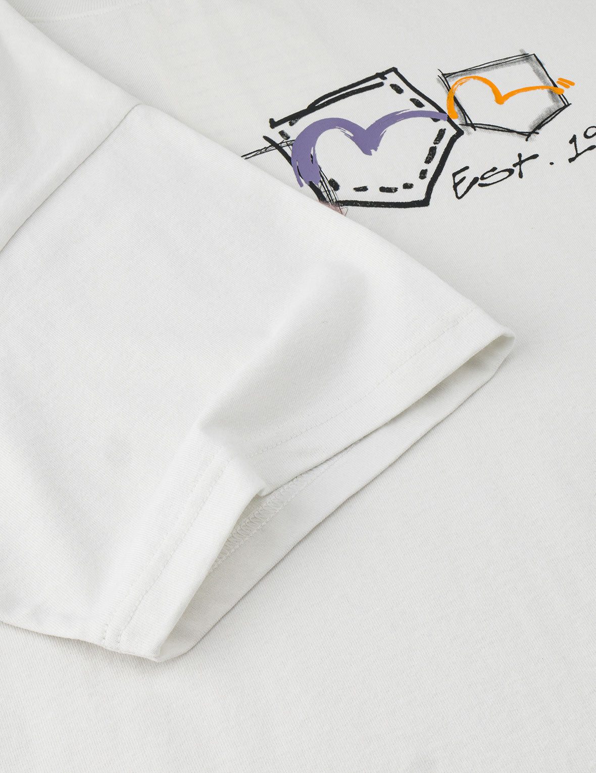 Hand-Drawn Multi-Pocket T-shirt