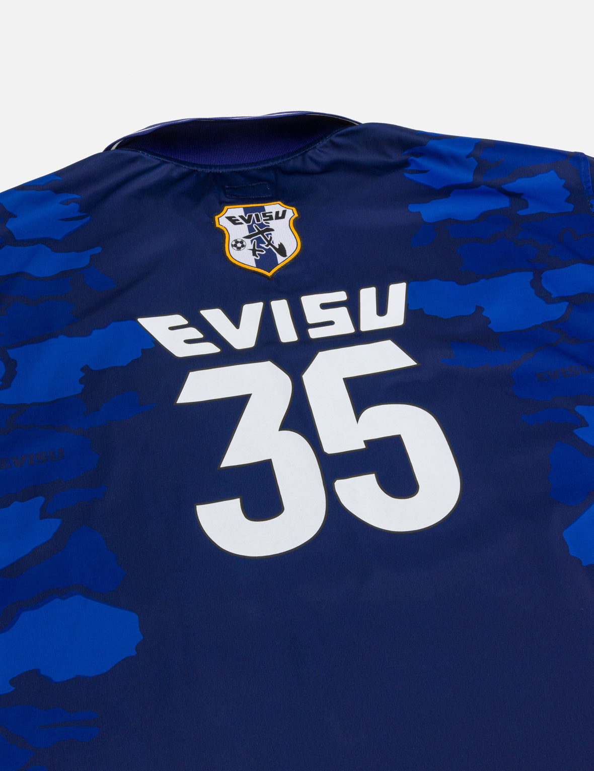 Ishigaki Camo Print Football Jersey