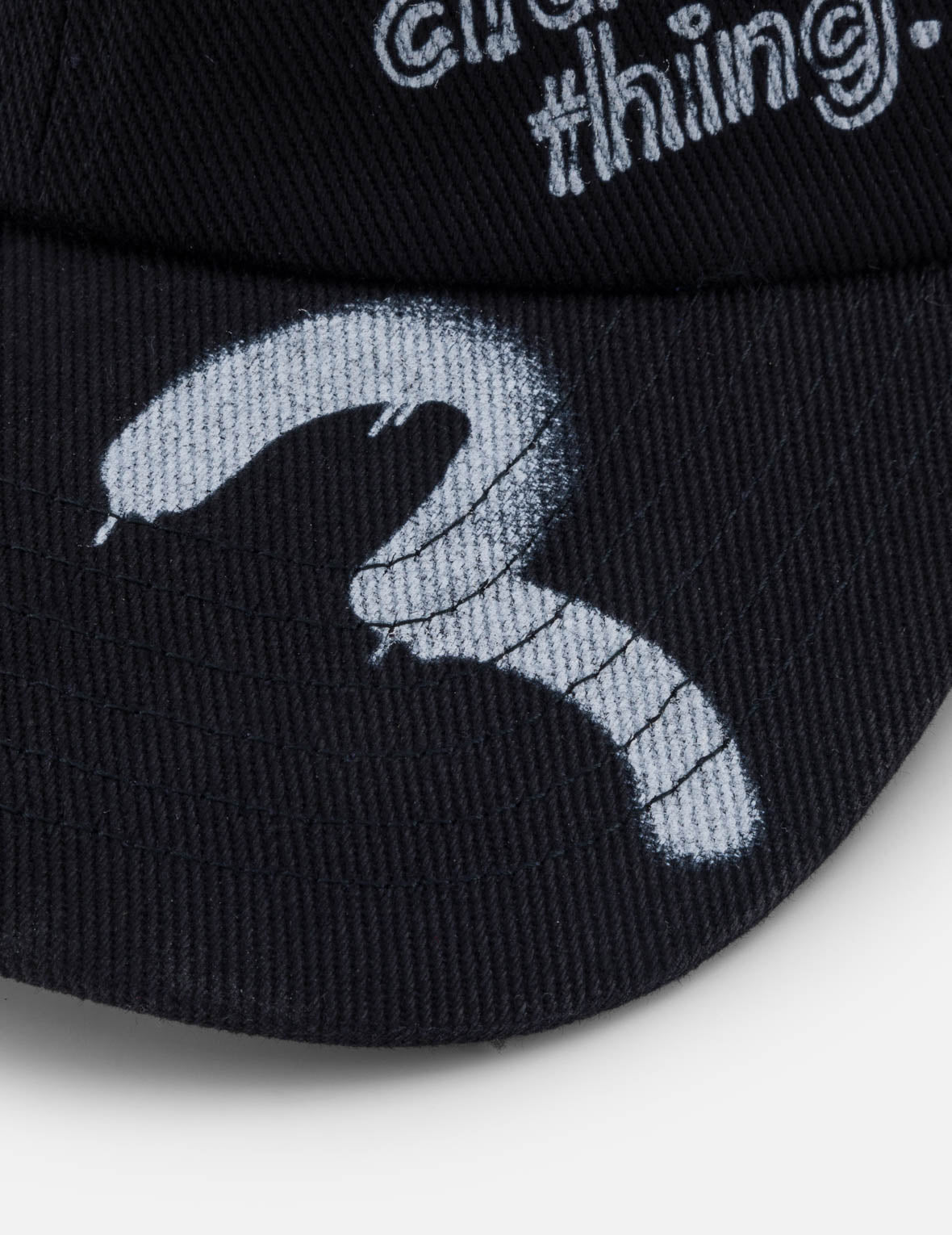 Hand-drawn style Brand Motif Cap