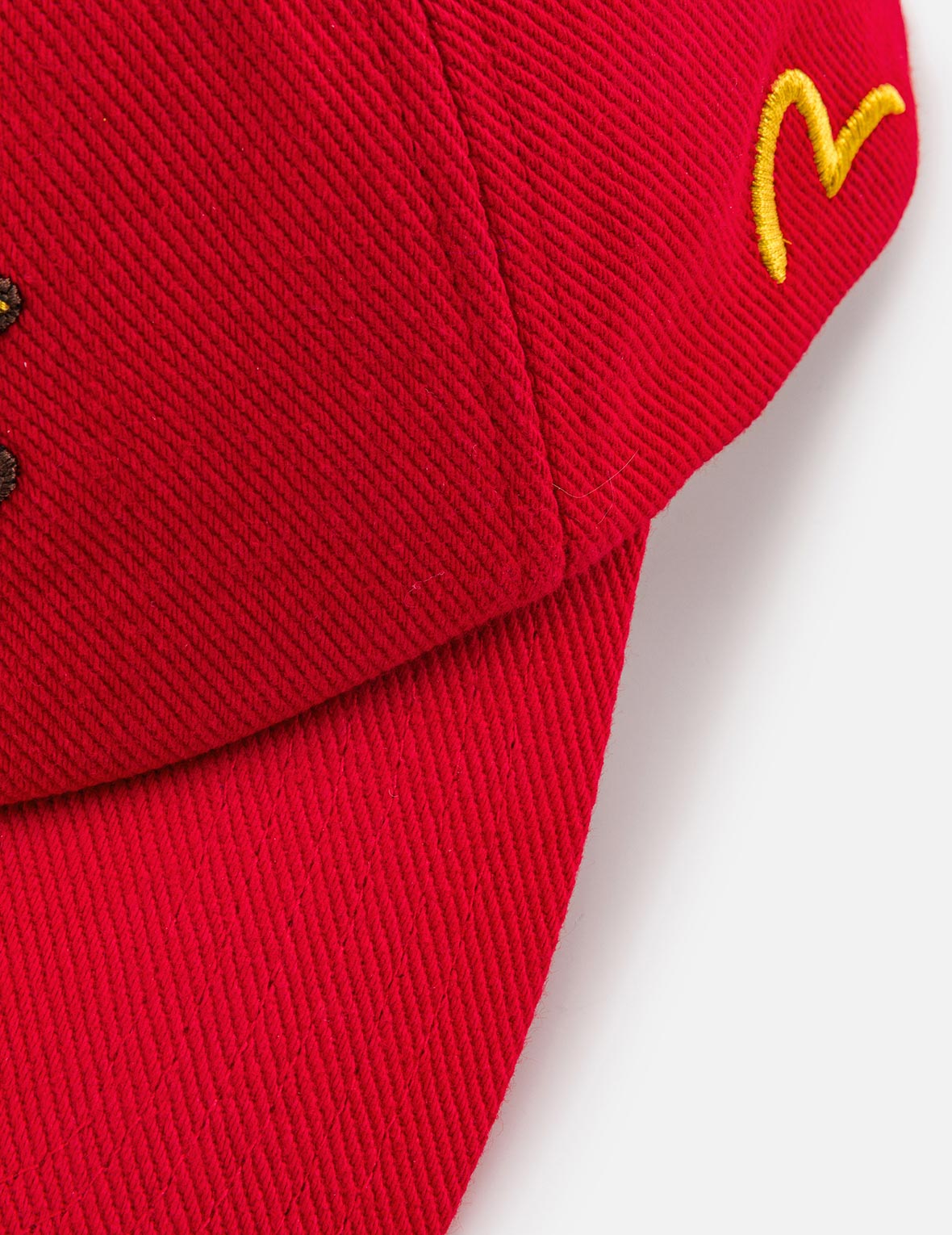 Evisu Logo Embroidery Cap - Red