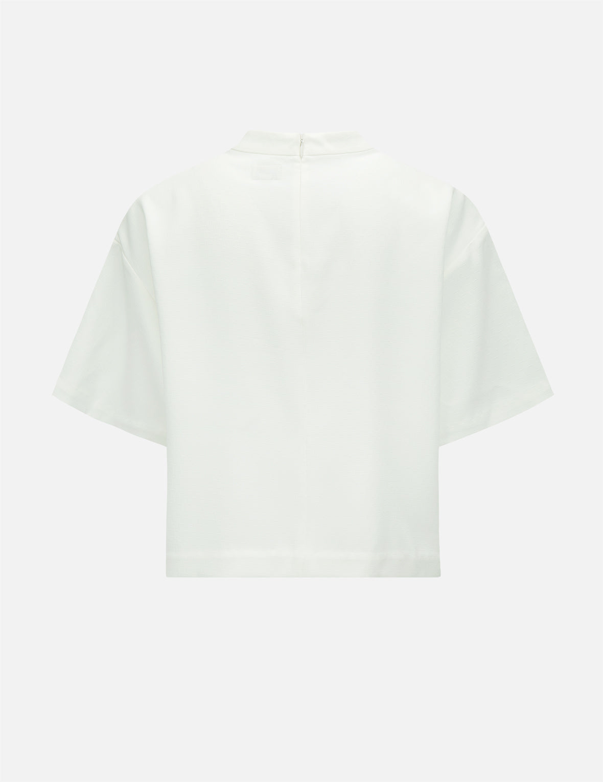 Seagull Embroidered Boxy Blouse