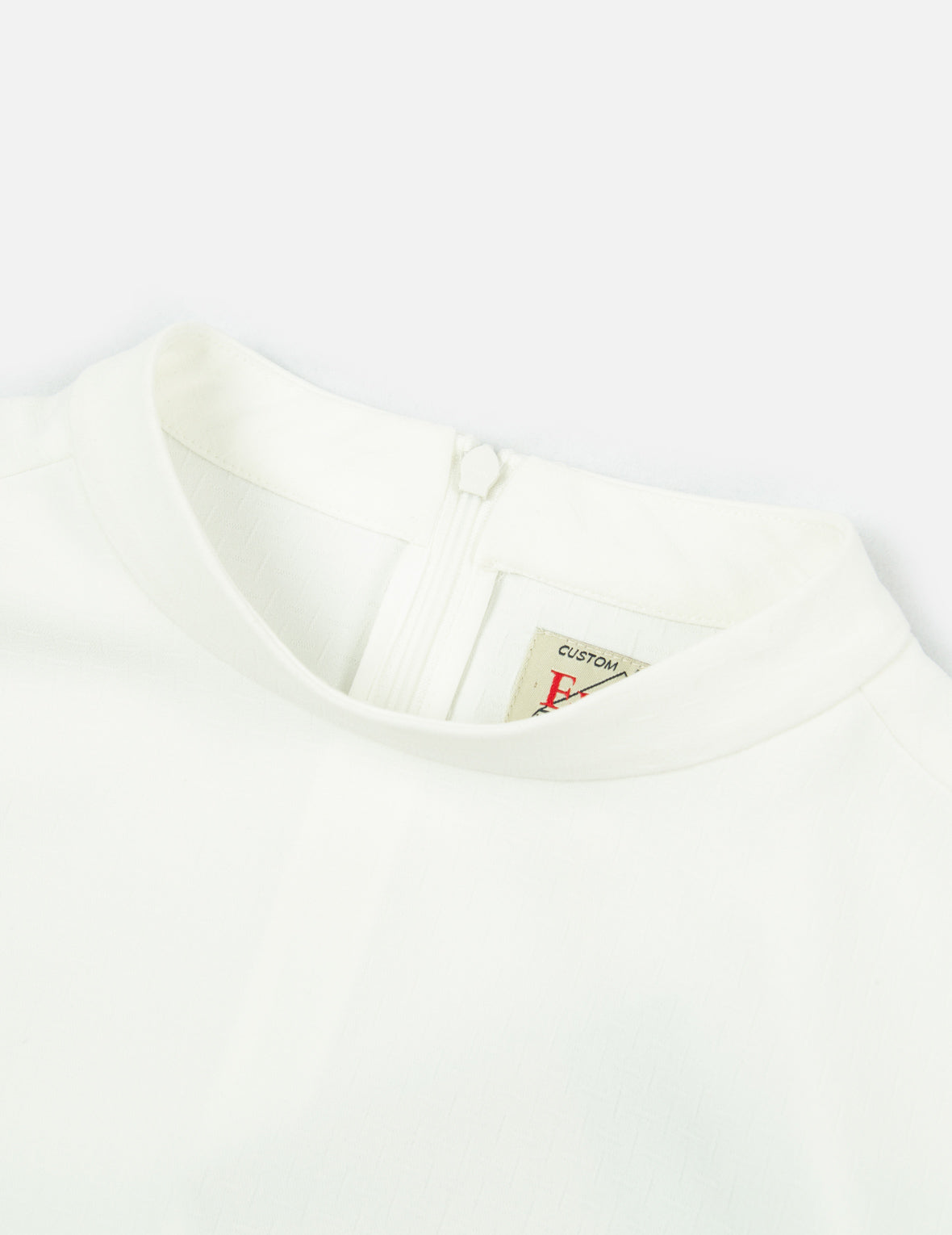 Seagull Embroidered Boxy Blouse