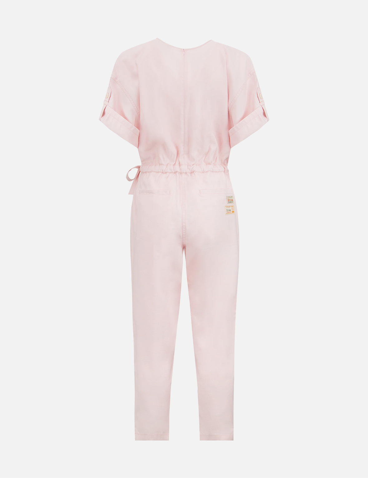 Seagull Embroidery Wrapped Jumpsuit