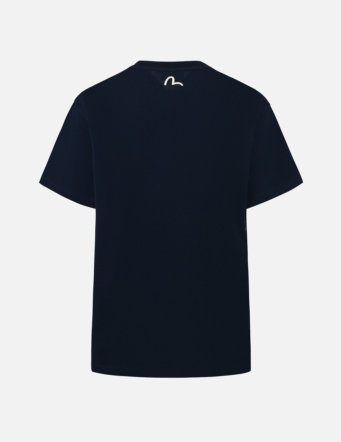 Seagull Print and Twisted Rope Logo Embroidery Boyfriend T-Shirt