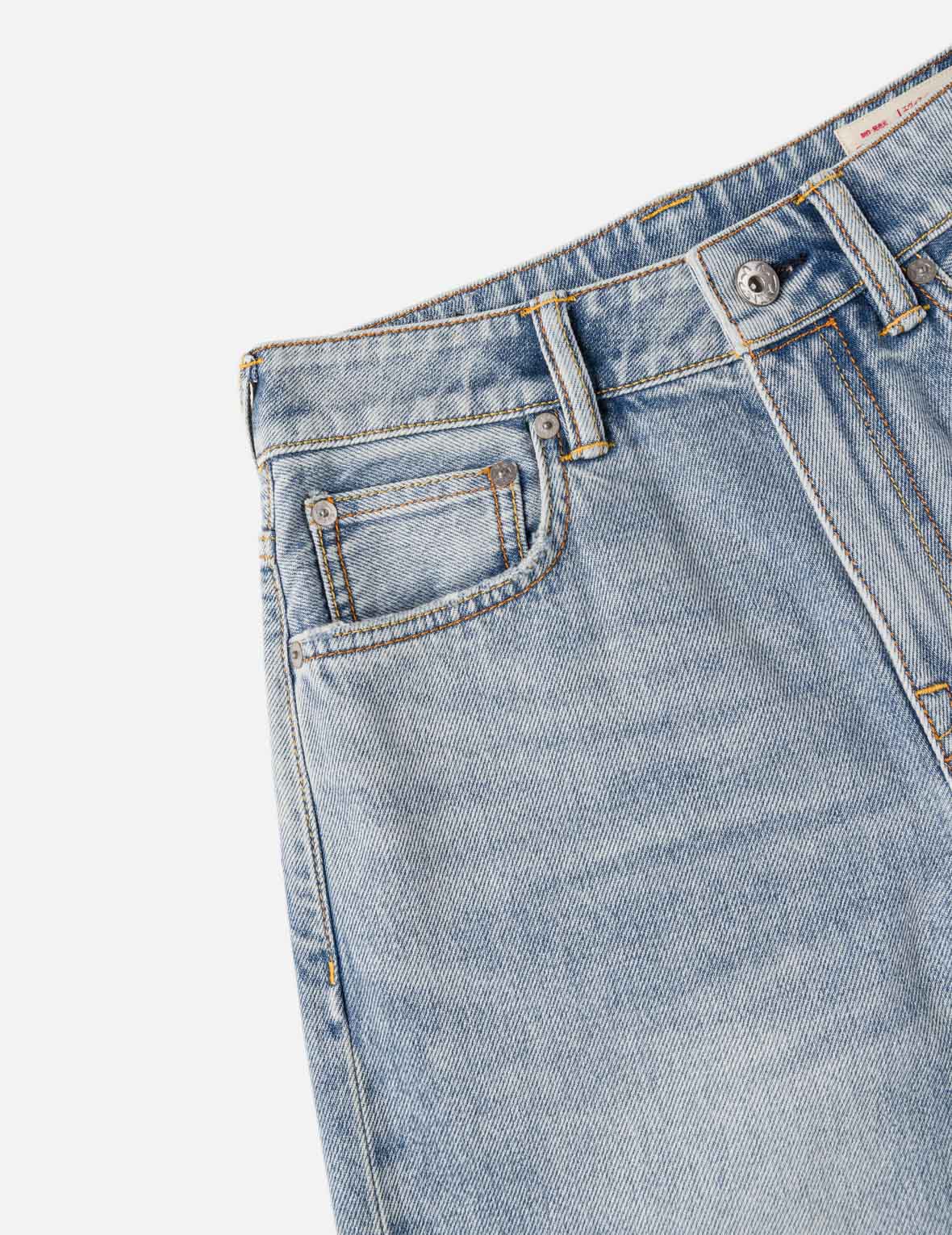 Evisu Applique Distressed Jeans