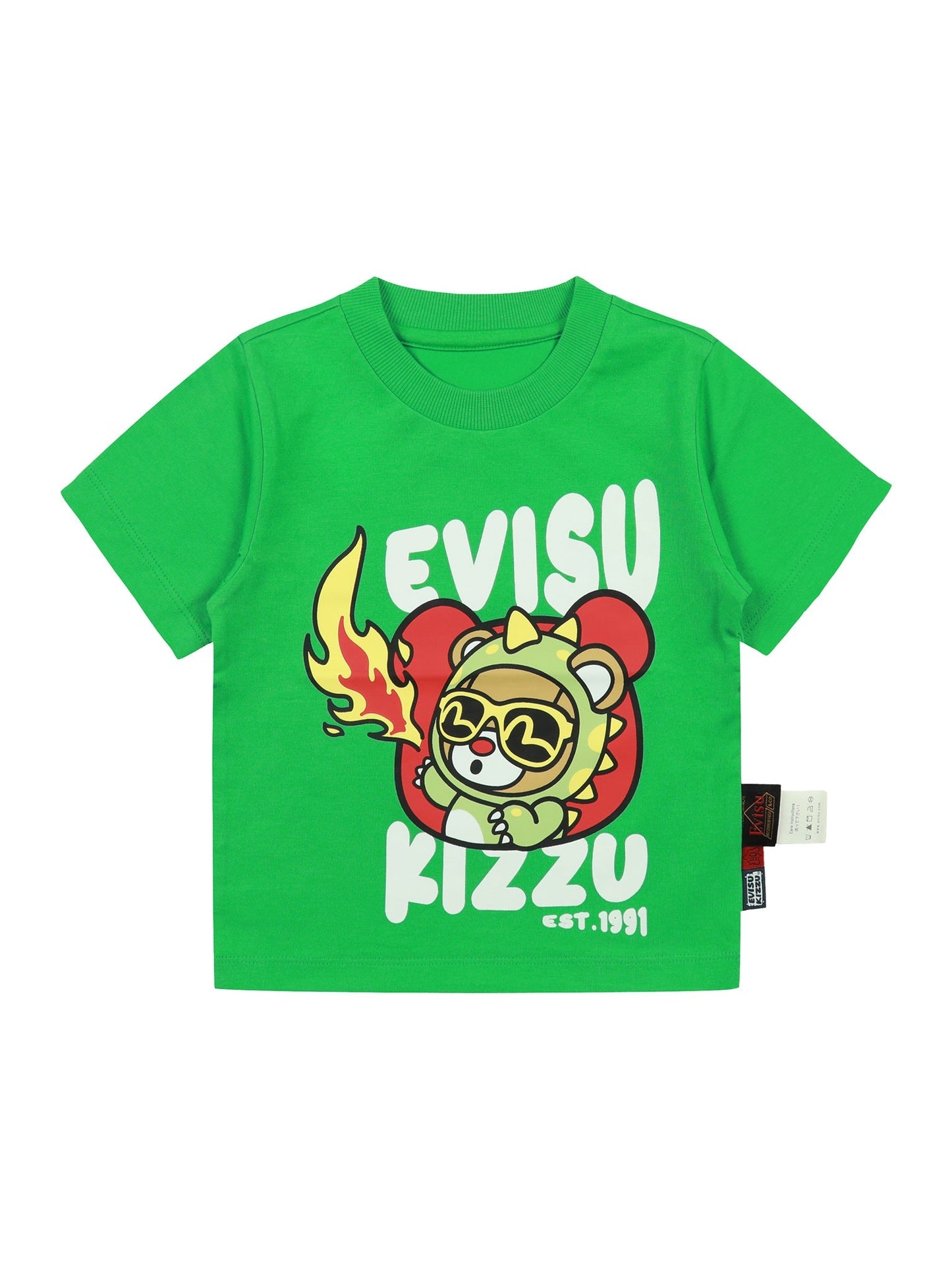 Eruptive Dinosaur Bear print Regular Fit T-shirt