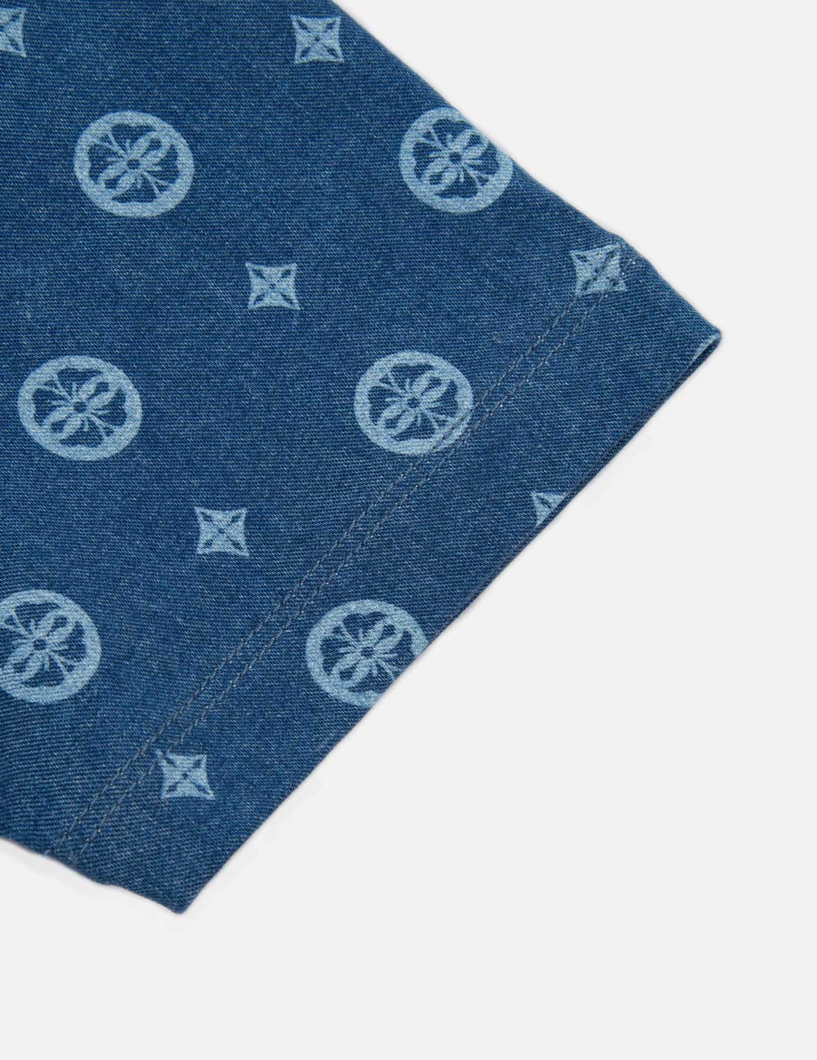Daruma and Seagull Print Sweatpants