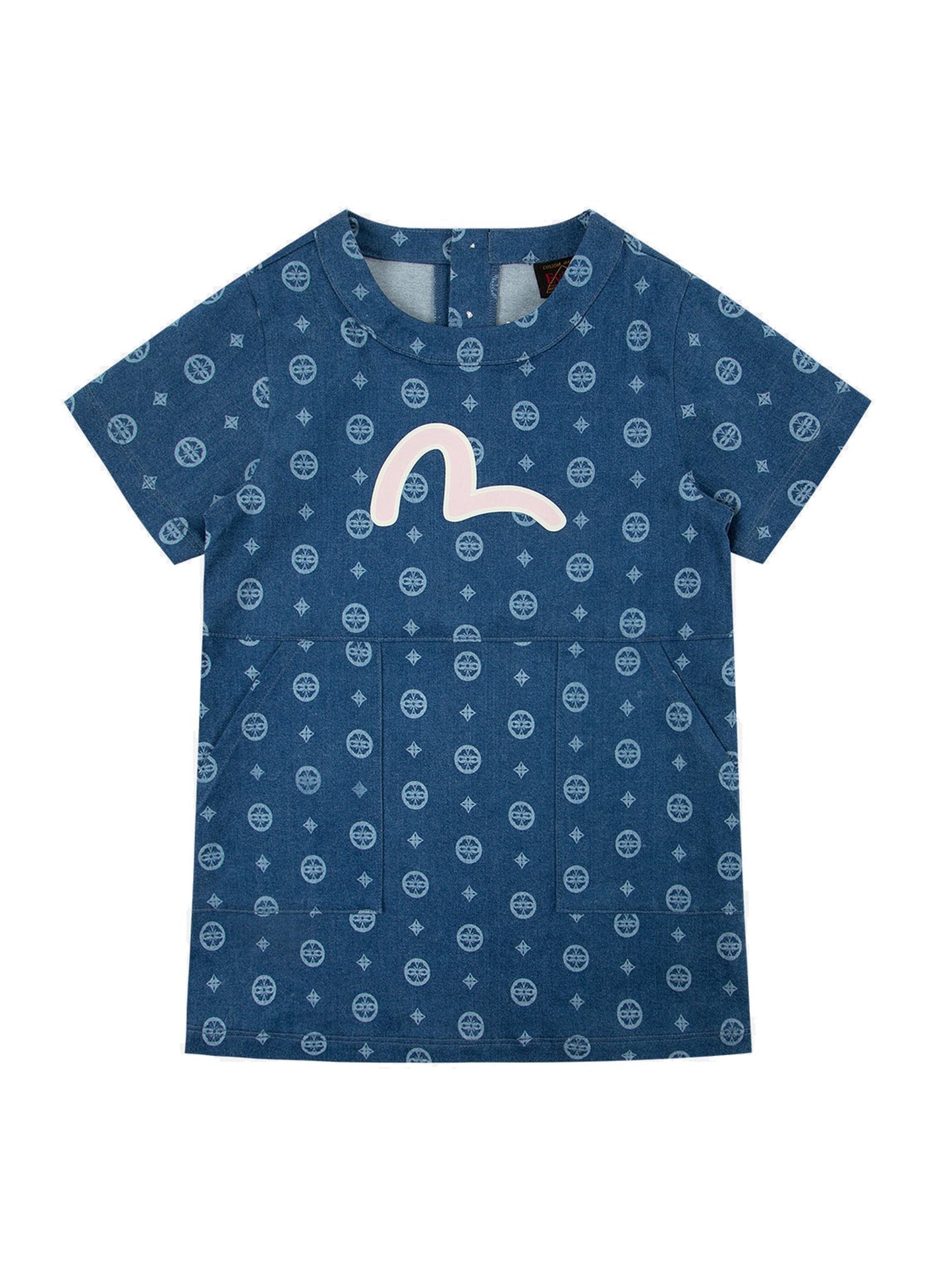 Daruma and Seagull Print Sweatpants
