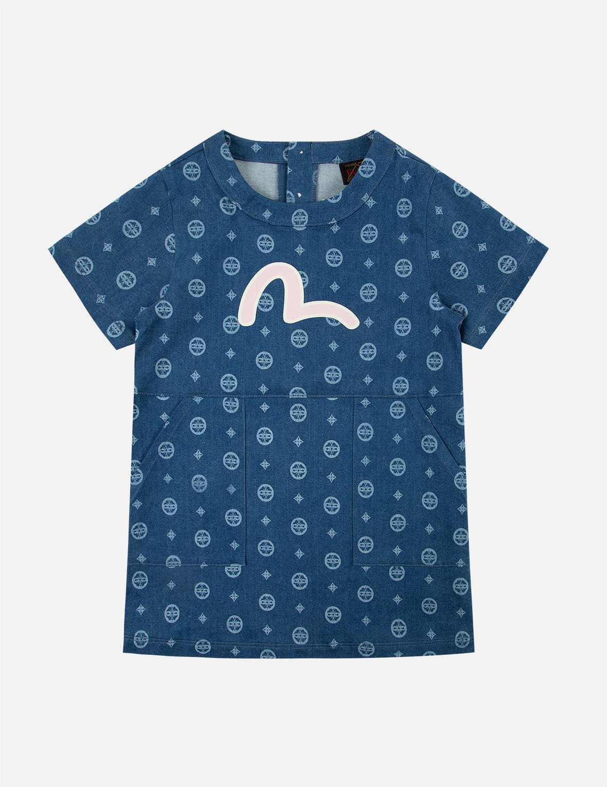 Daruma and Seagull Print Sweatpants