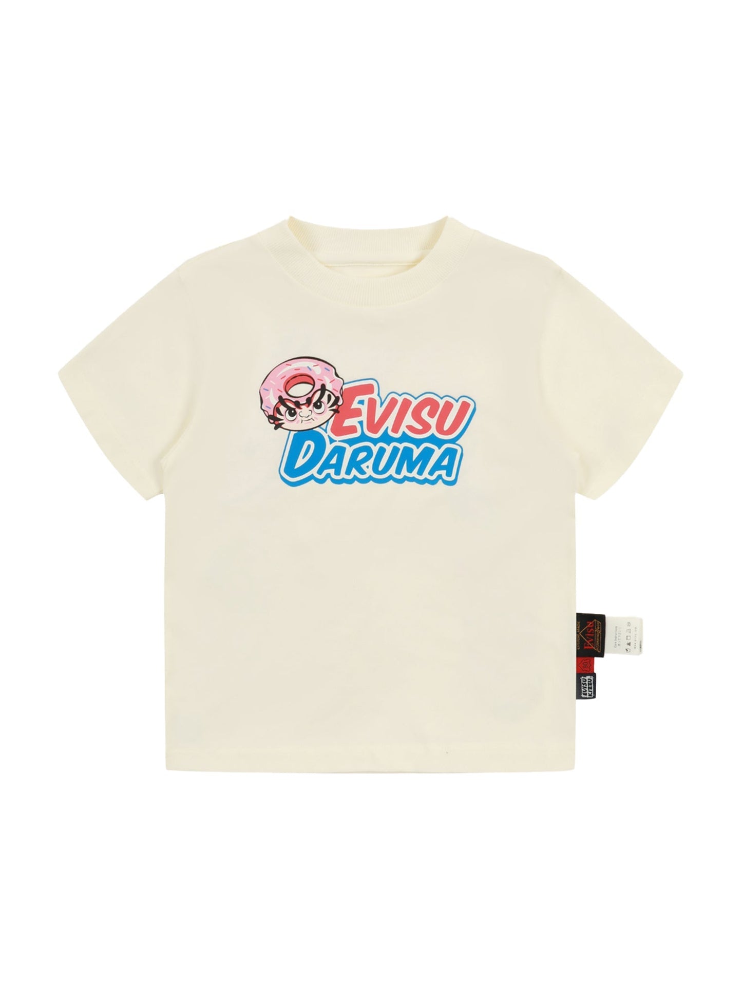 Daruma Onigiris and Donuts Daicock Print Regular Fit T-shirt