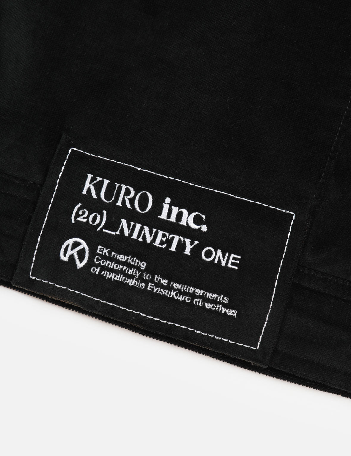 Kamon and Logo Patch Hooded Jacket