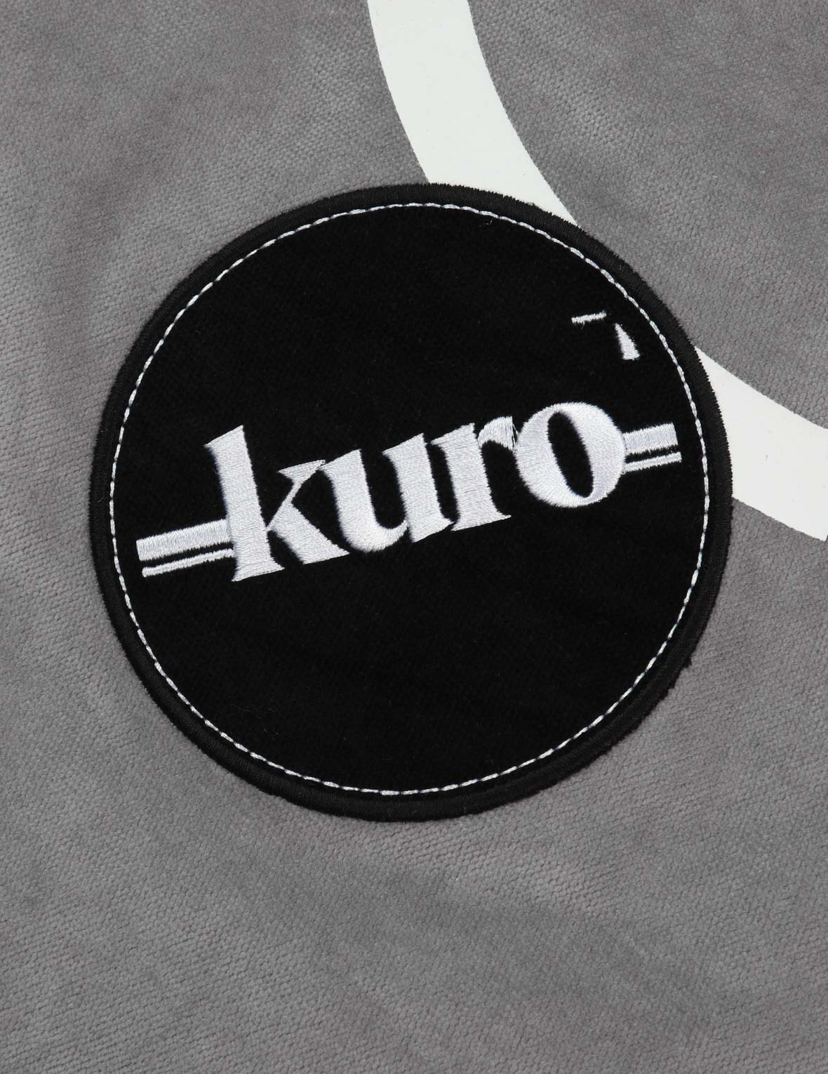 Kamon and Logo Patch Hooded Jacket