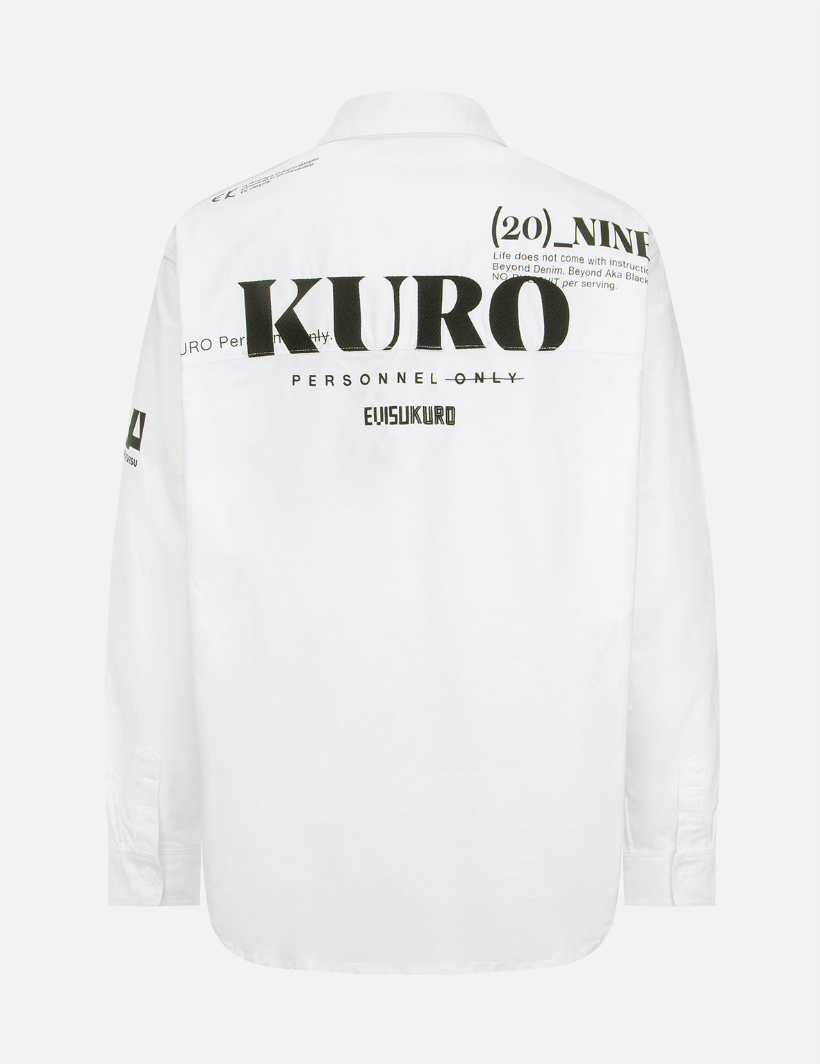 Multi Logo Print Cargo Shirt