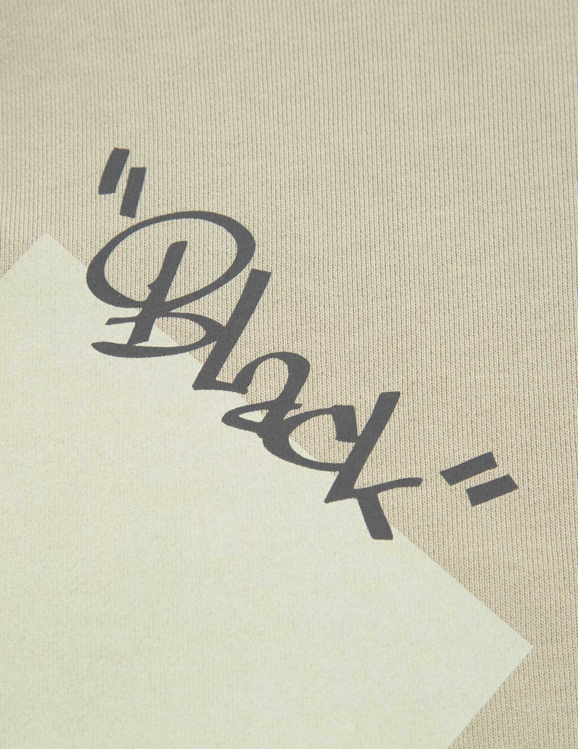 Quotation Mark Print Sweatshirt