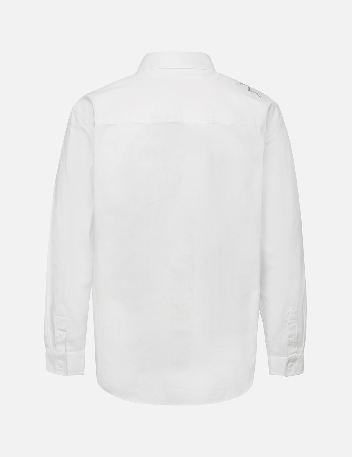 Seagull Embroidery Regular Fit Oxford Shirt