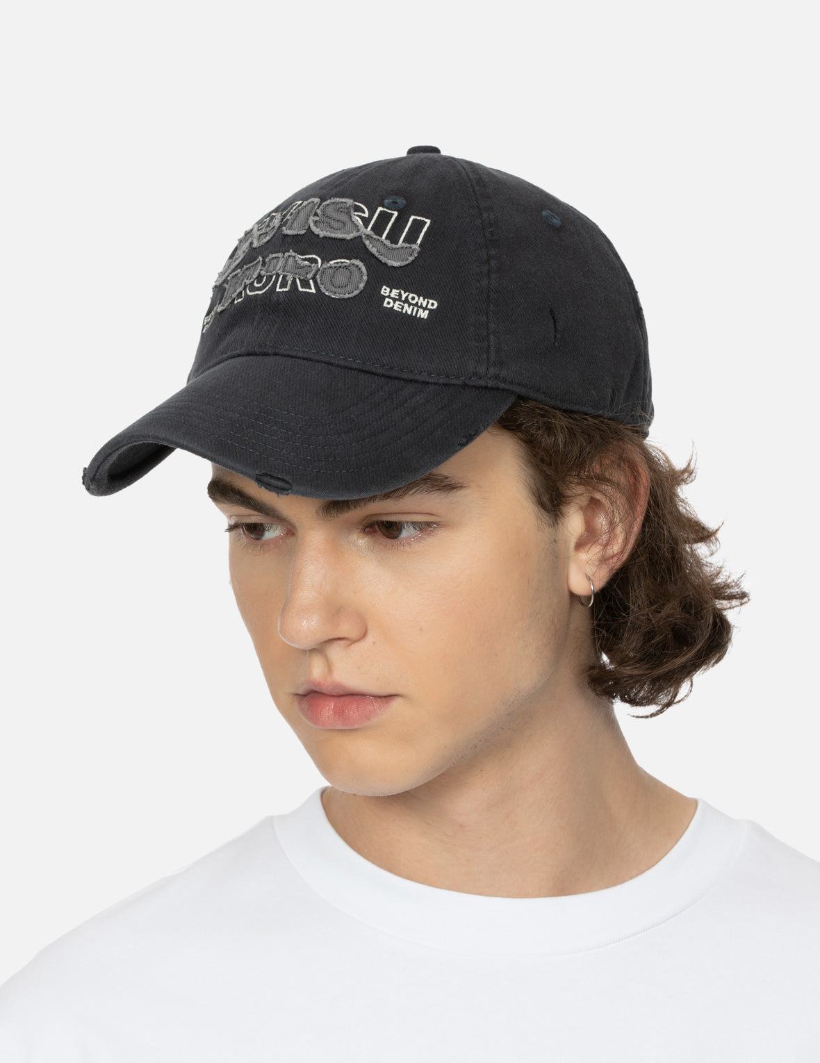 Distressed Logo Dad Cap