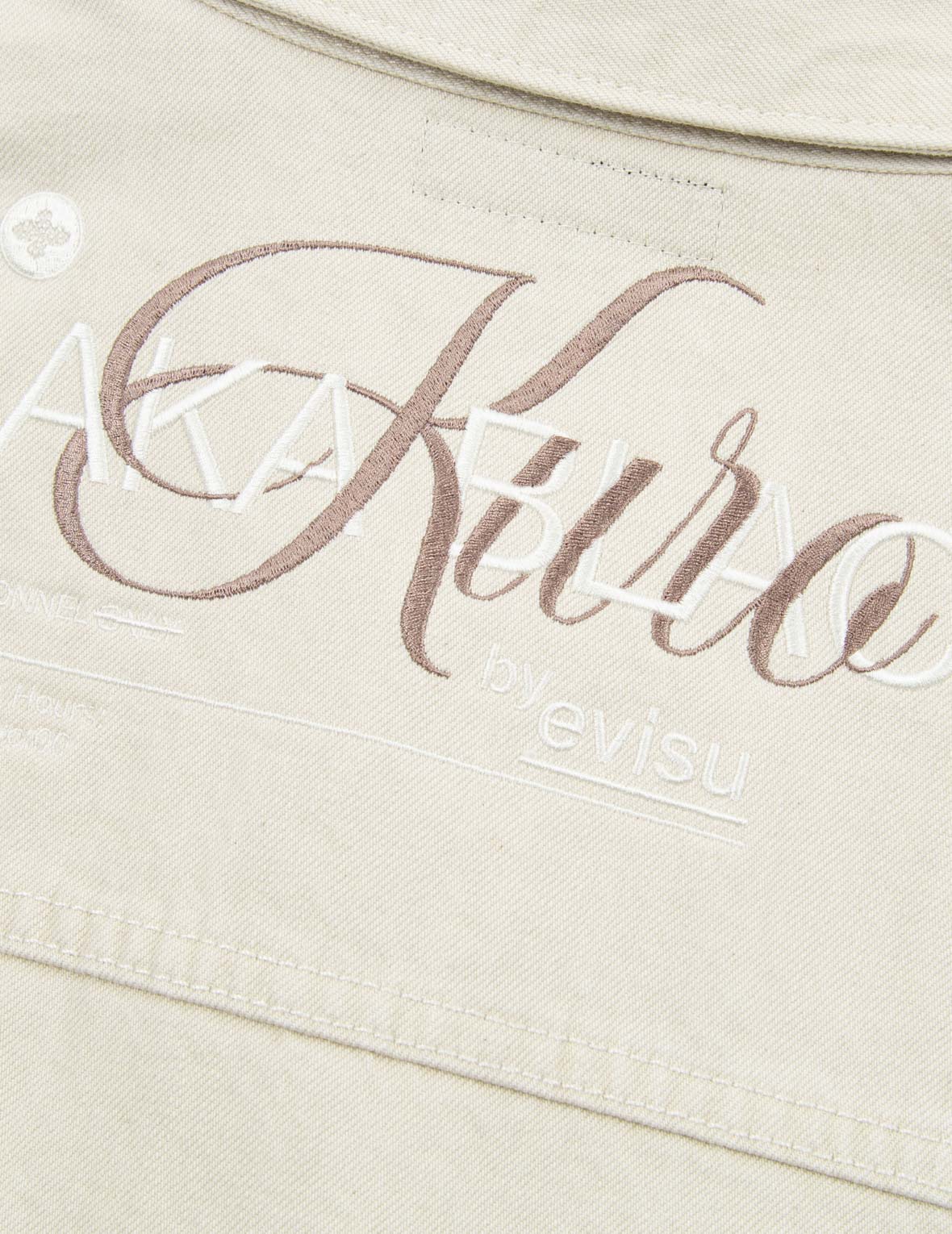 Logo Embroidered Denim Shirt