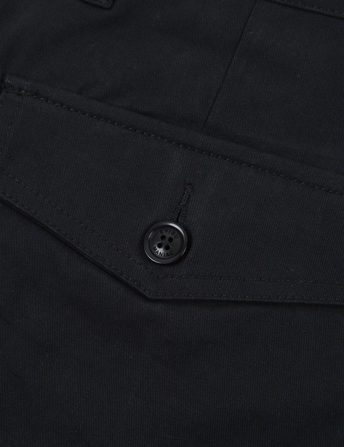 Kamon Embroidery Wide Leg Joggers